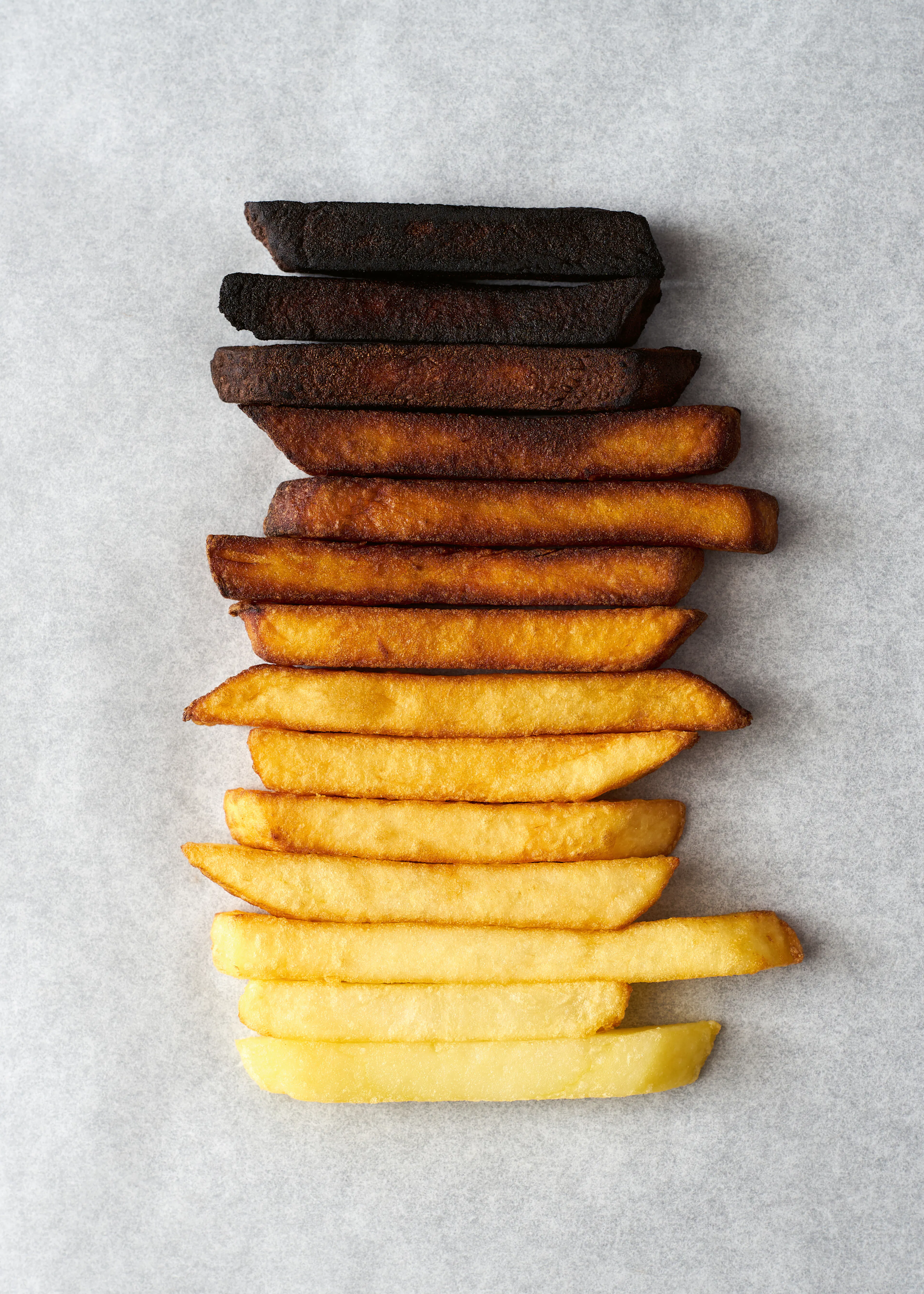 Perfekt frittierte Pommes Poster 0