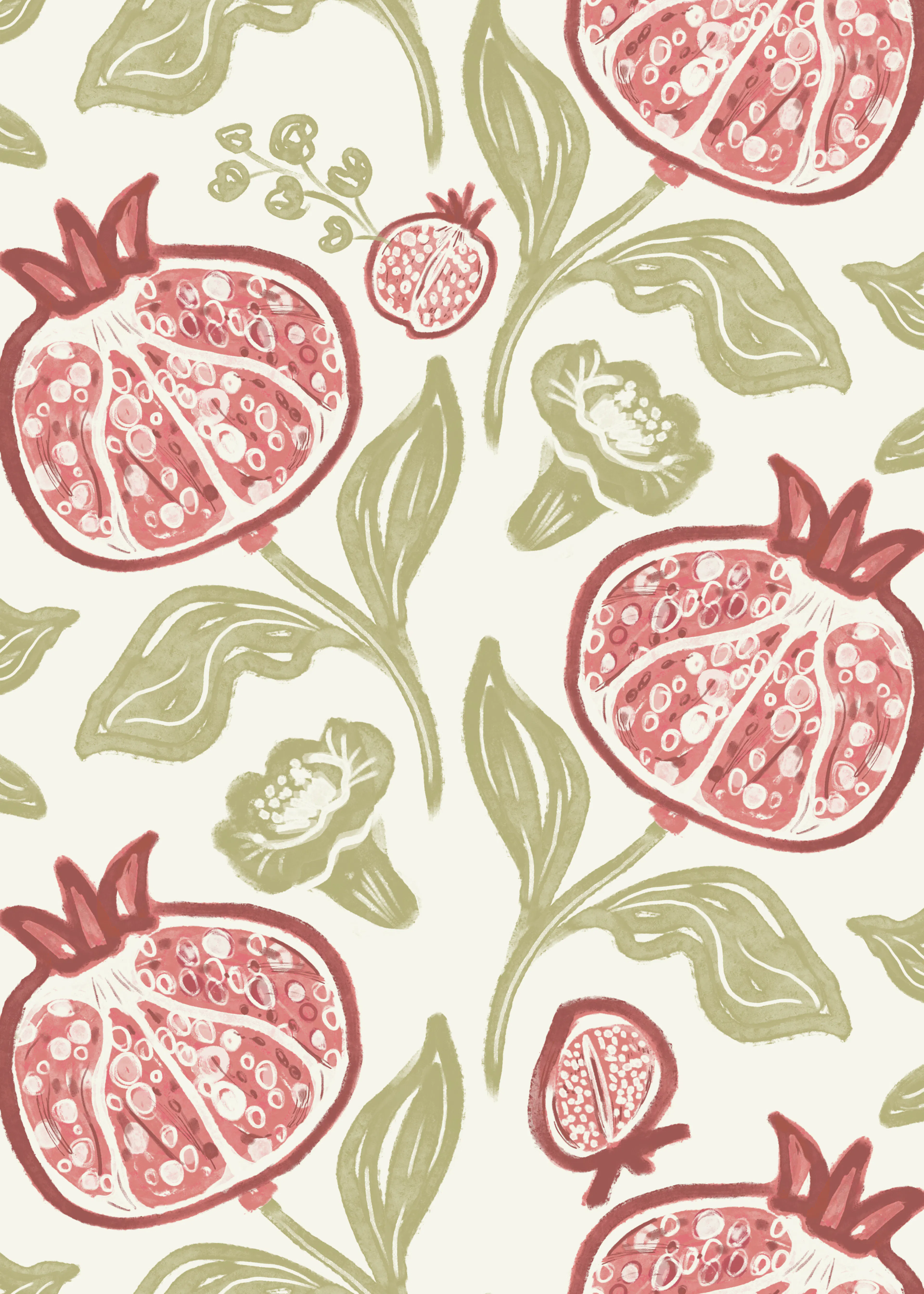 Pomegranate Bloom Poster 0