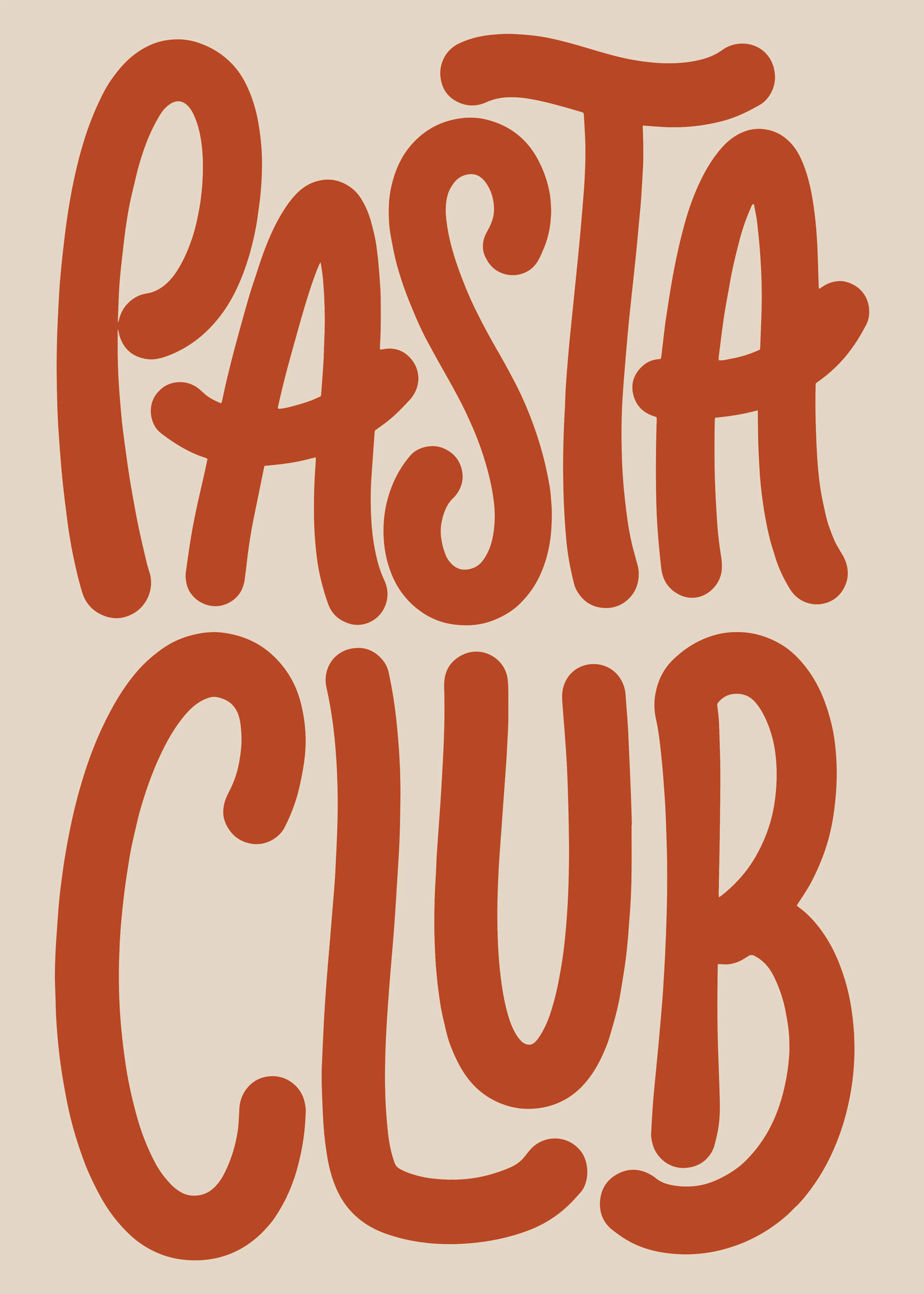 Pasta Club Poster 0