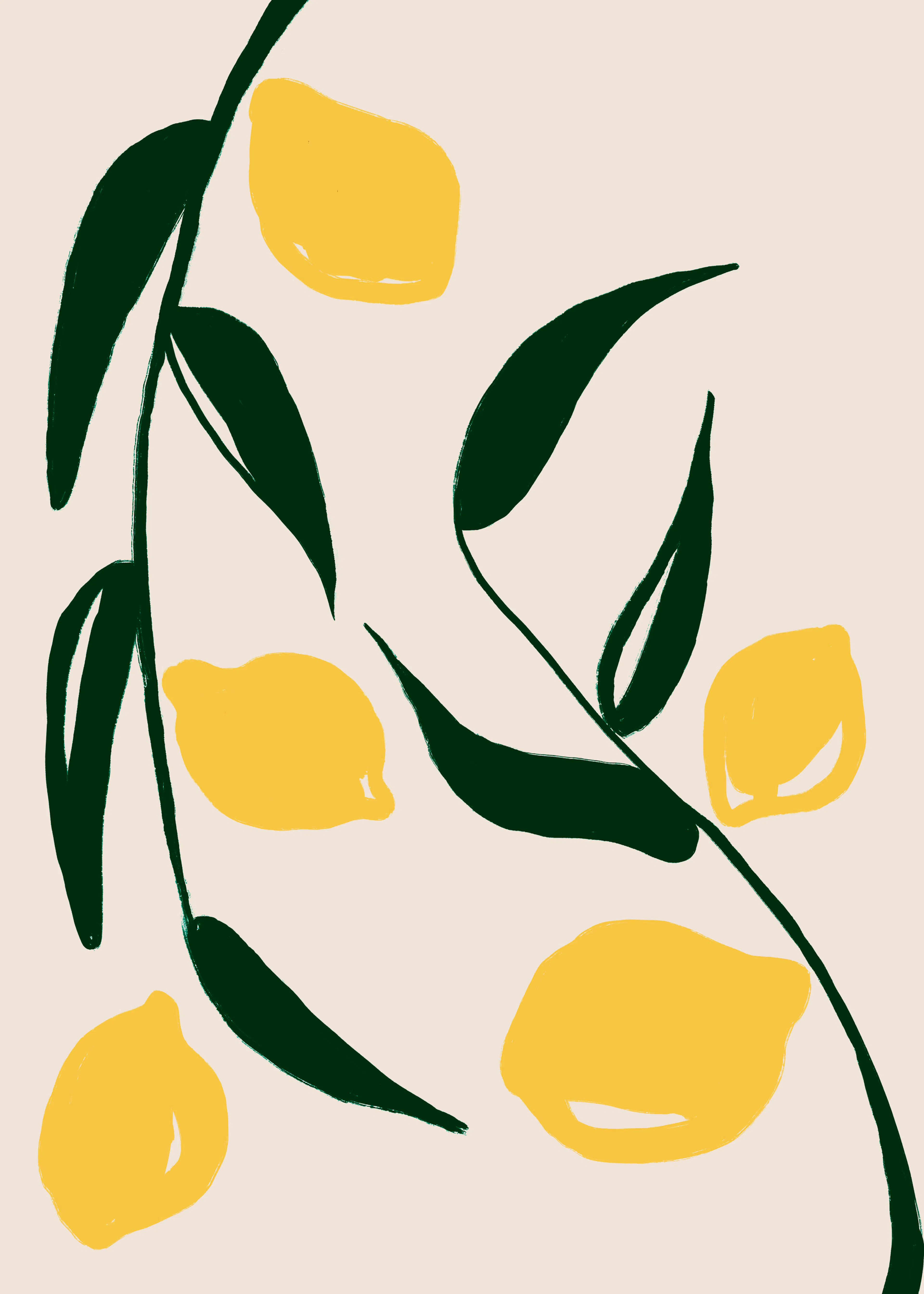 Lemon Branches Poster 0