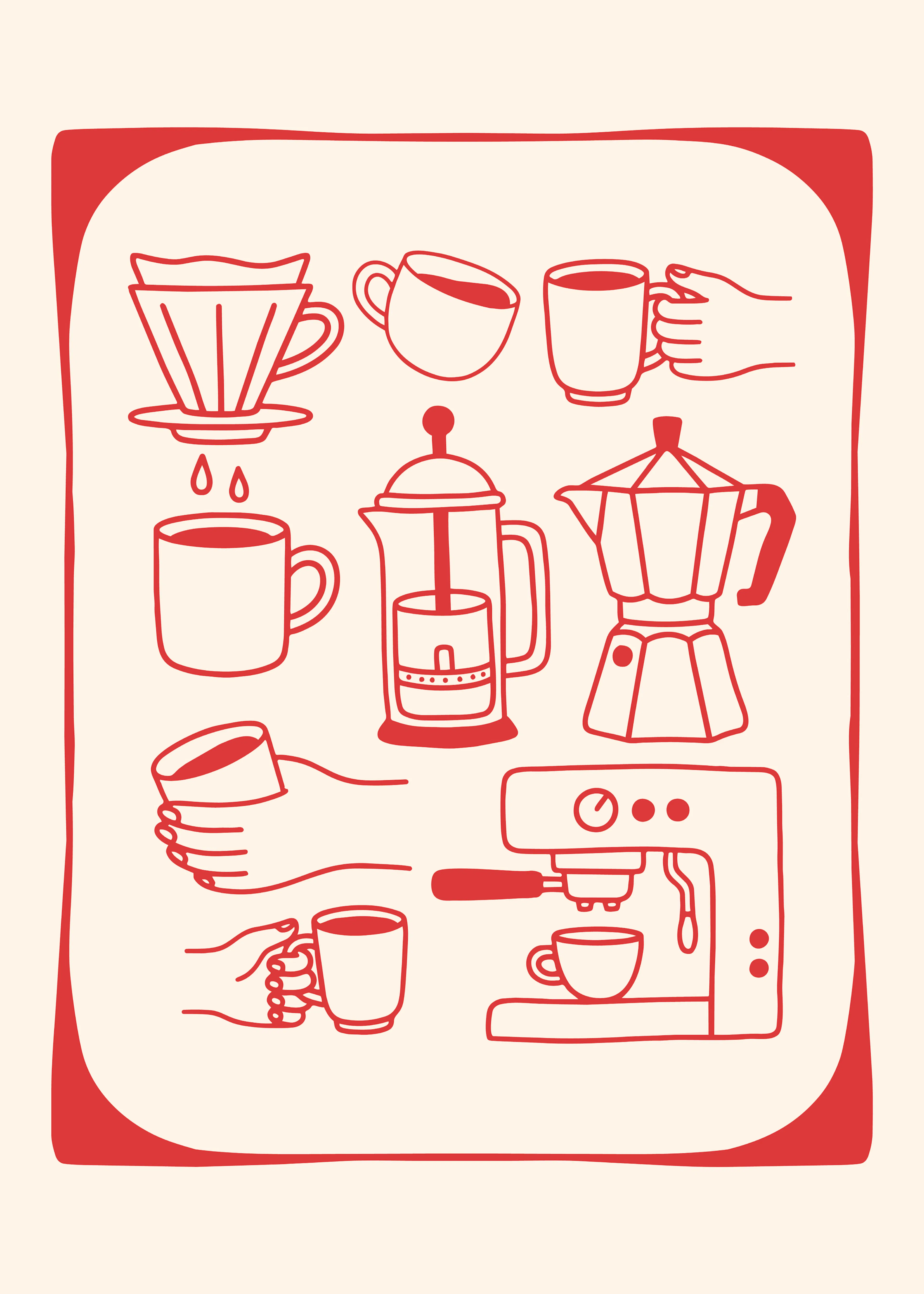 Coffee Brewing Poster 0