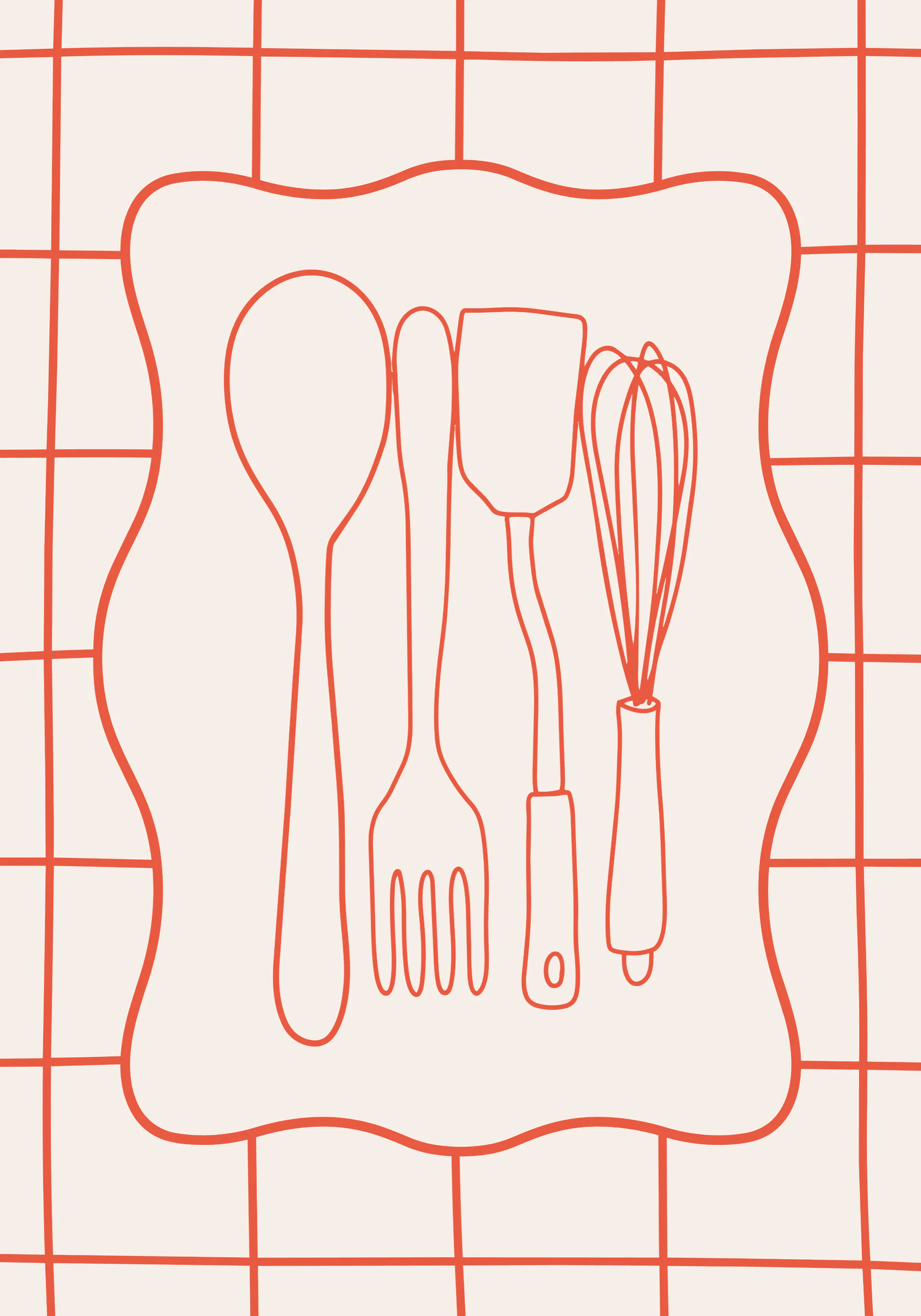 Küchen-Essentials Poster