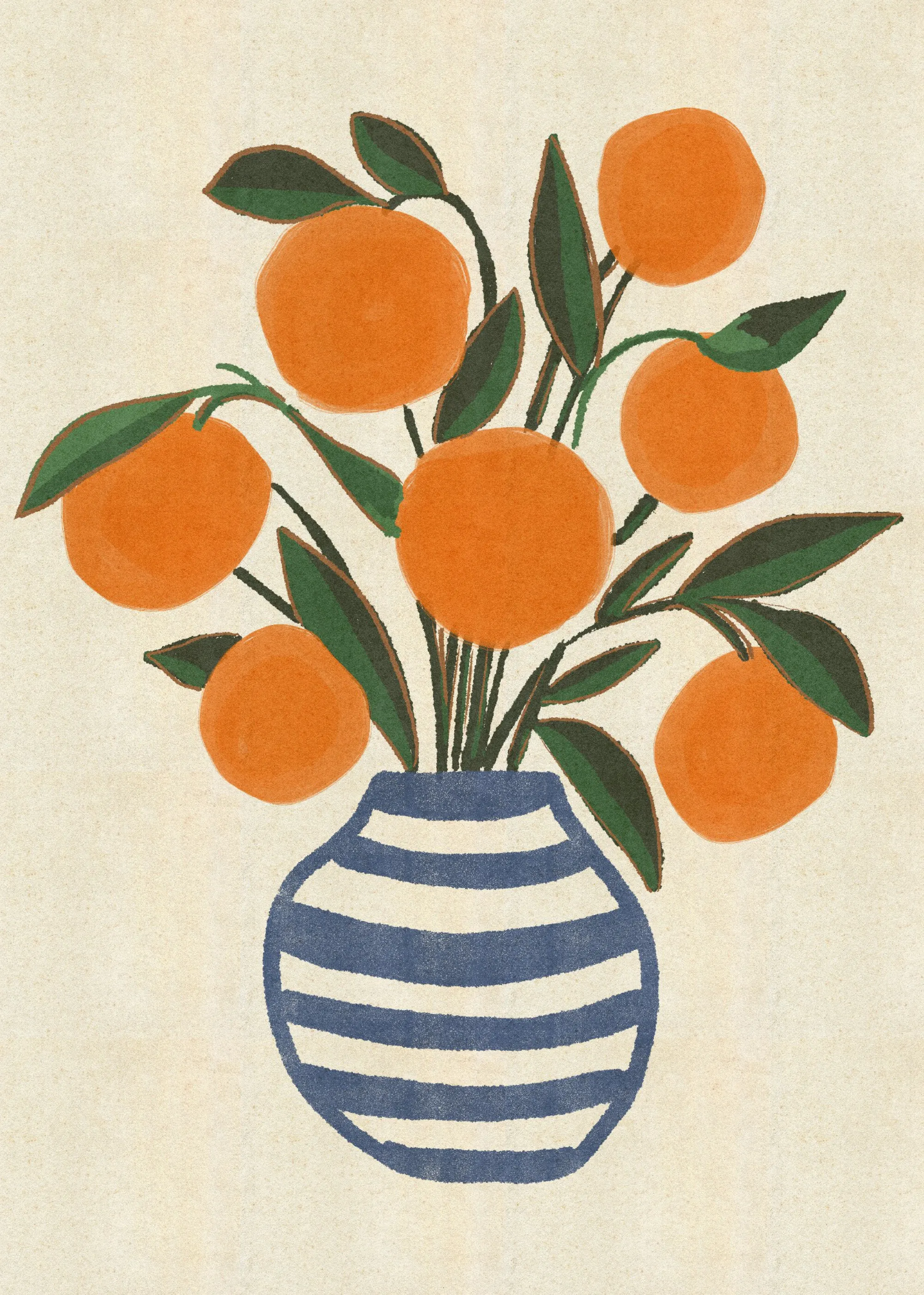 Orange Still Life Poster 0