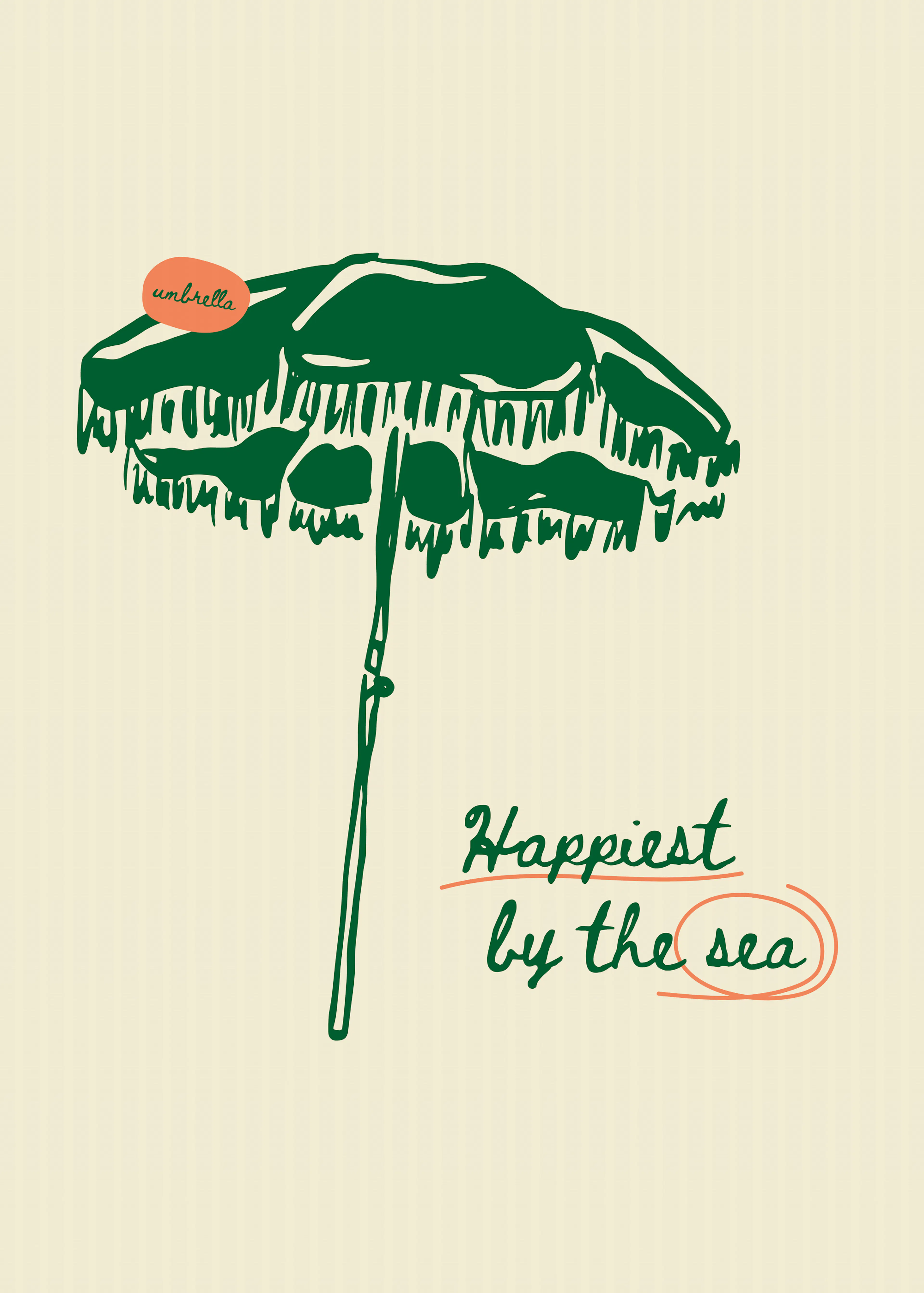 Verde Più Felici al Mare Poster 0