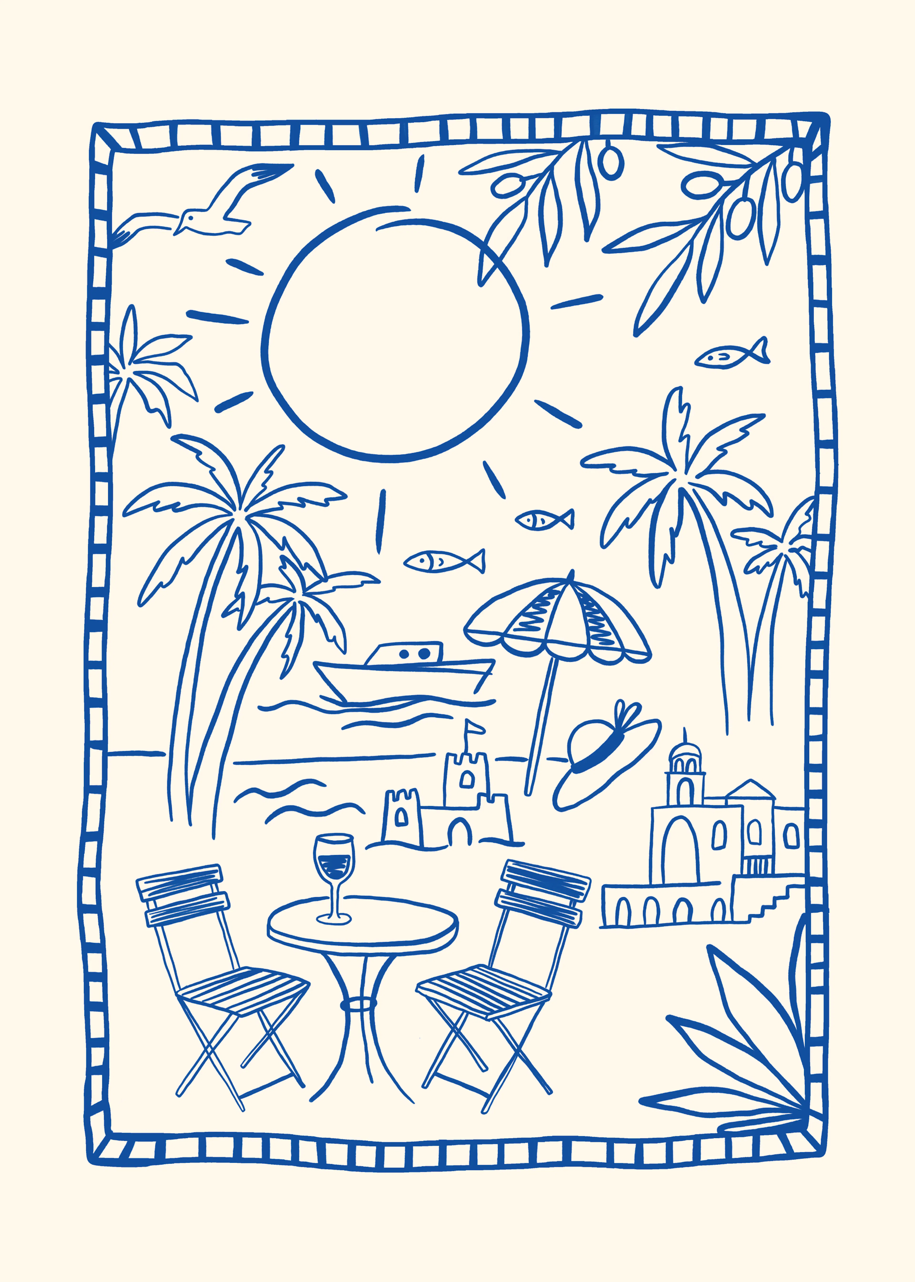 Tropical Getaway Poster 0