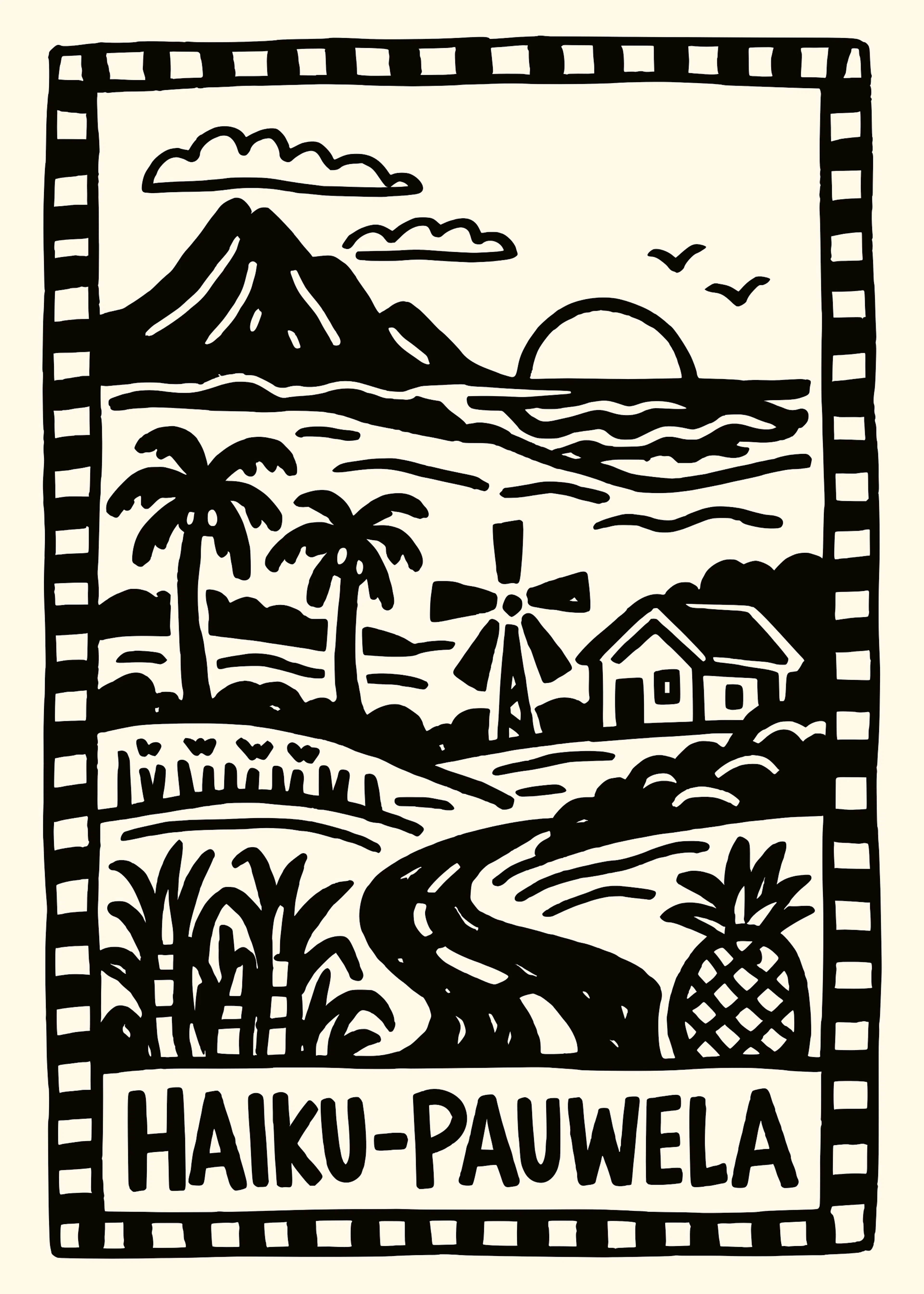 Tropical Haiku Poster 0