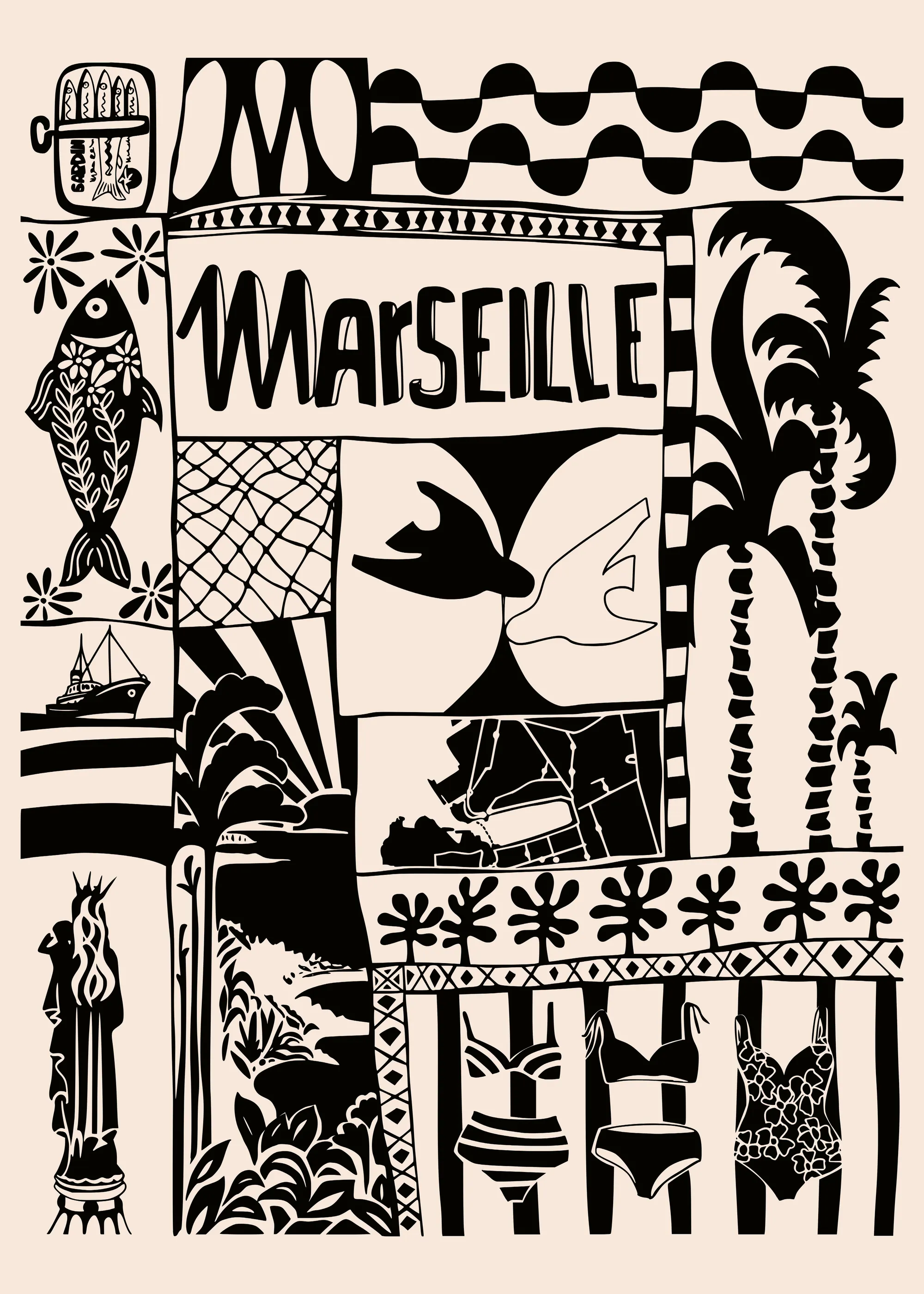 Marseille Vibes Poster 0