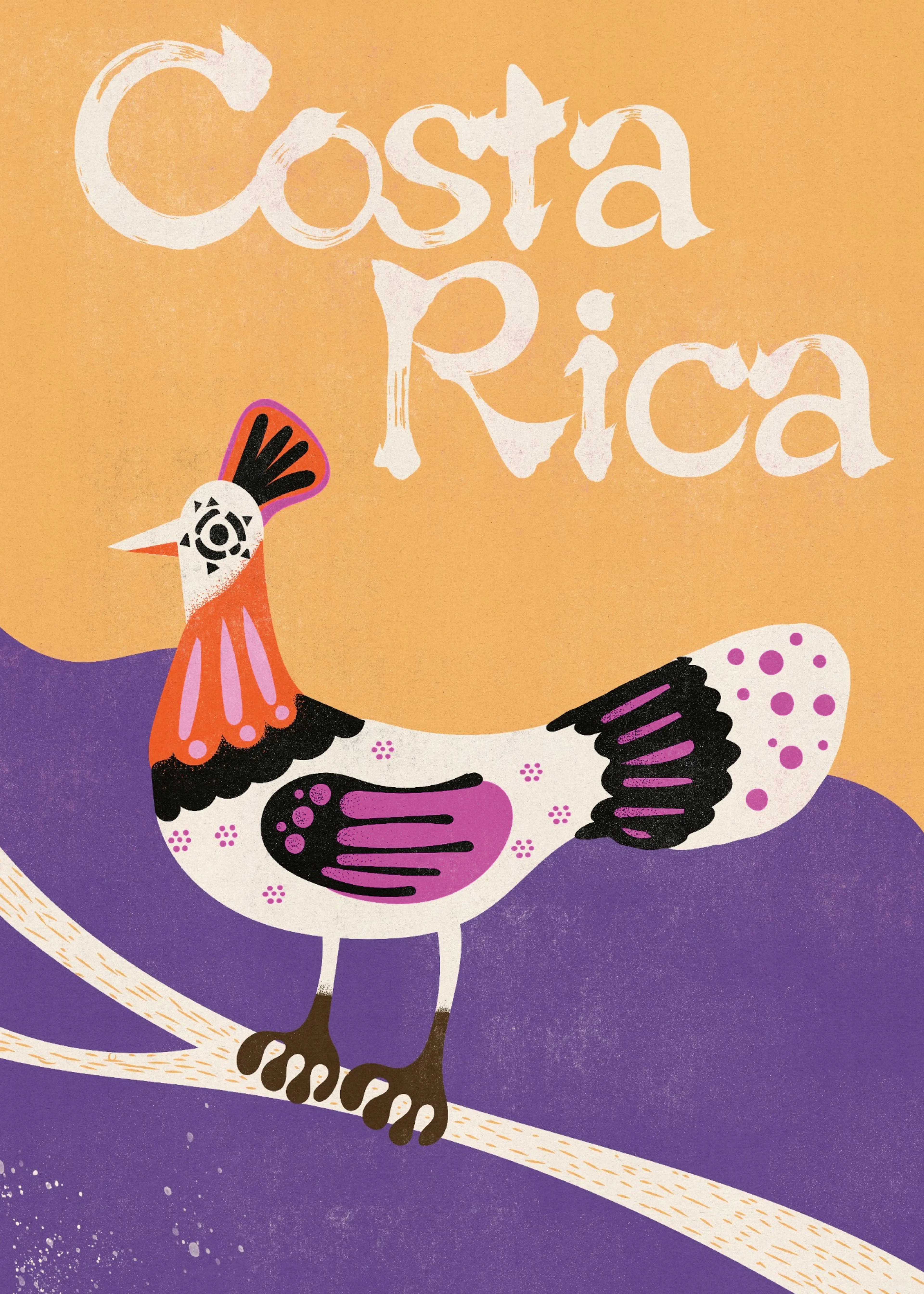 Colorful Tropical Bird Poster 0