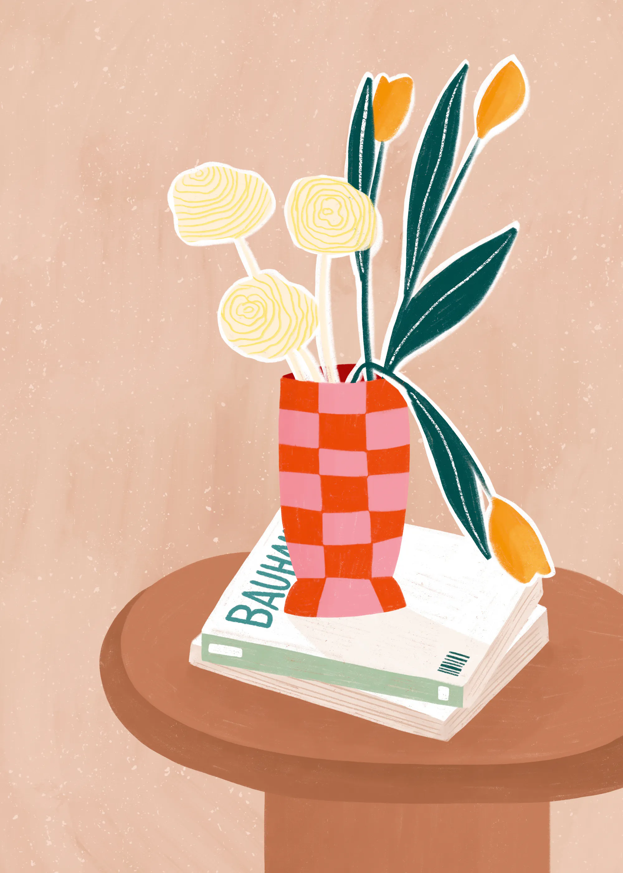 Modernes Florales Poster 0