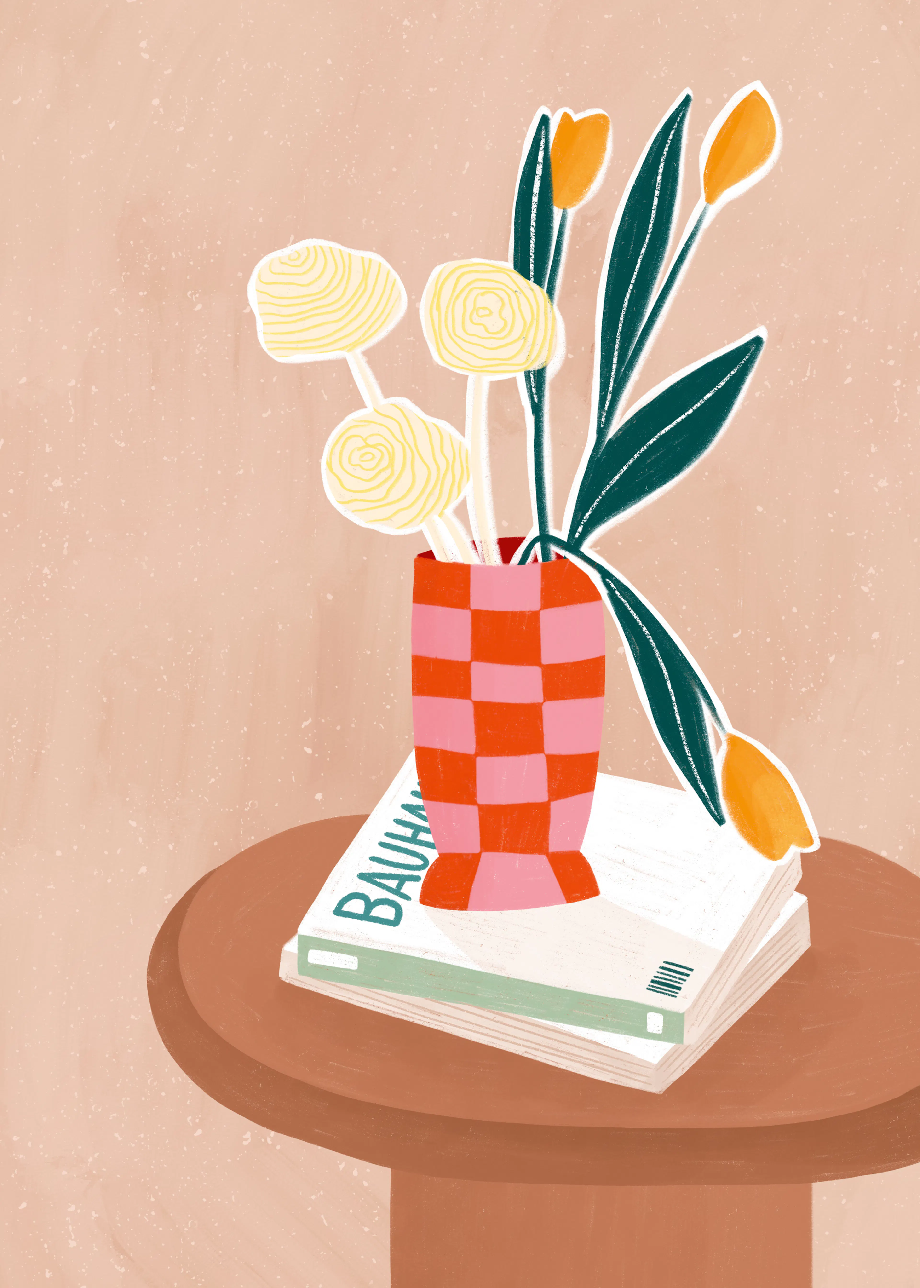 Modern Floral Poster 0
