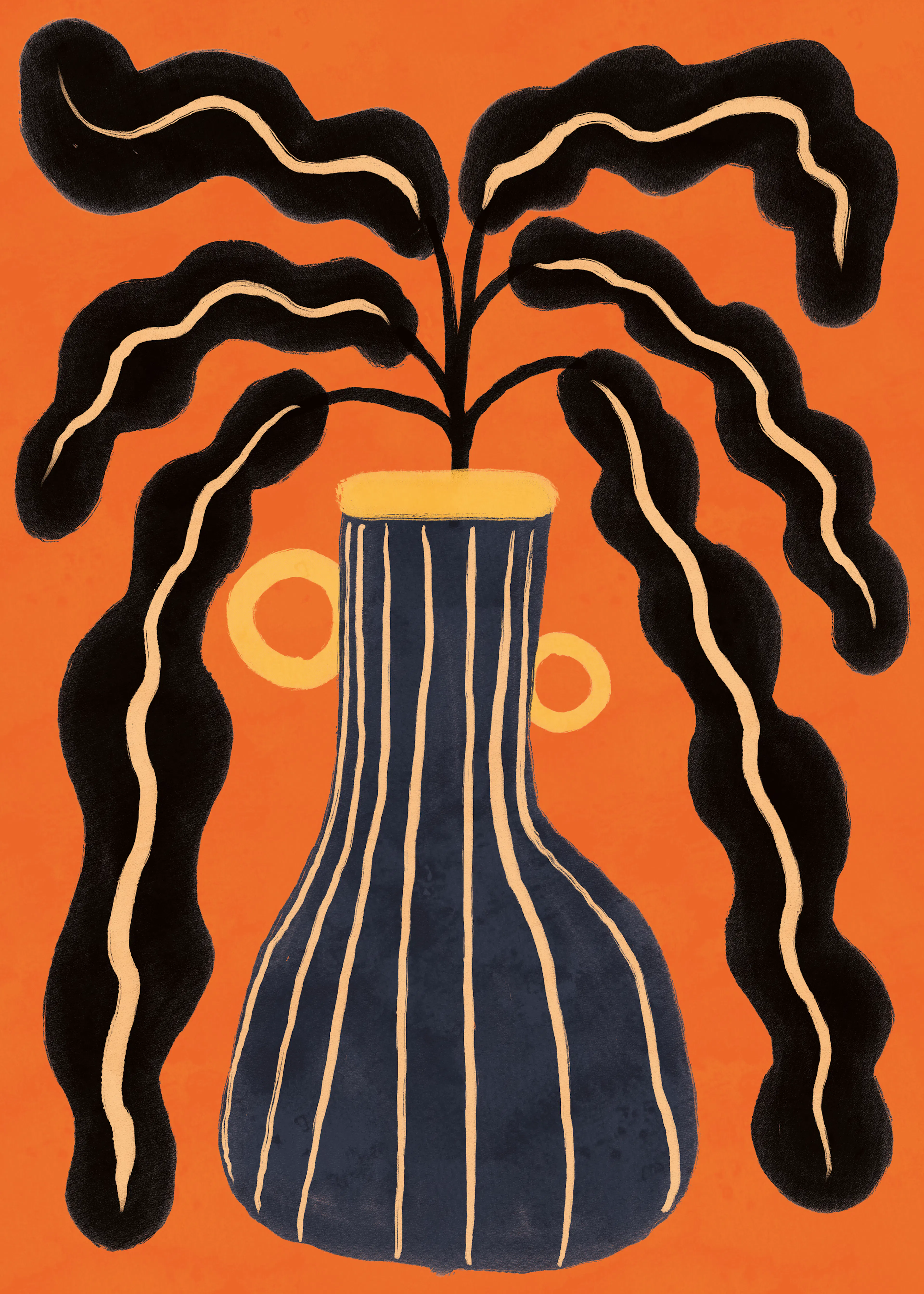 Wavy Leaves Poster 0