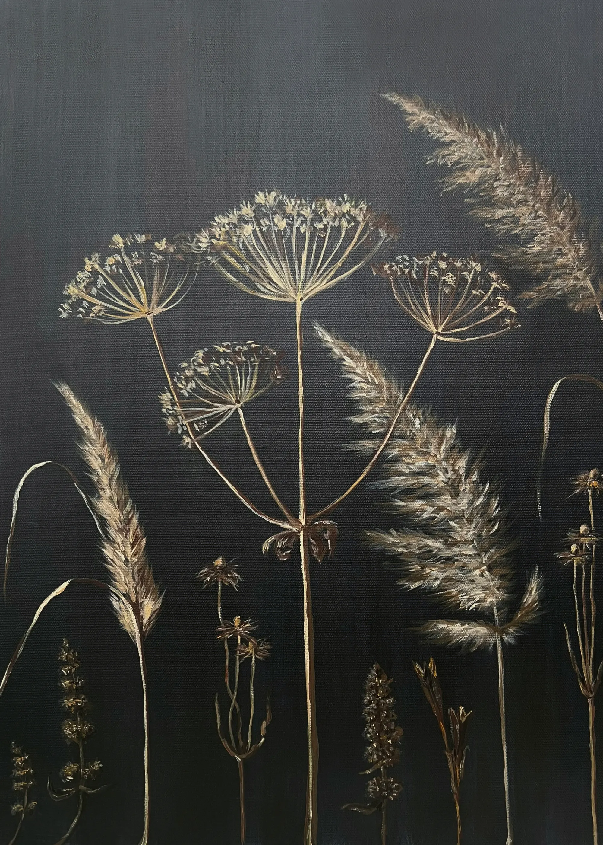 Golden Wildflowers Poster 0