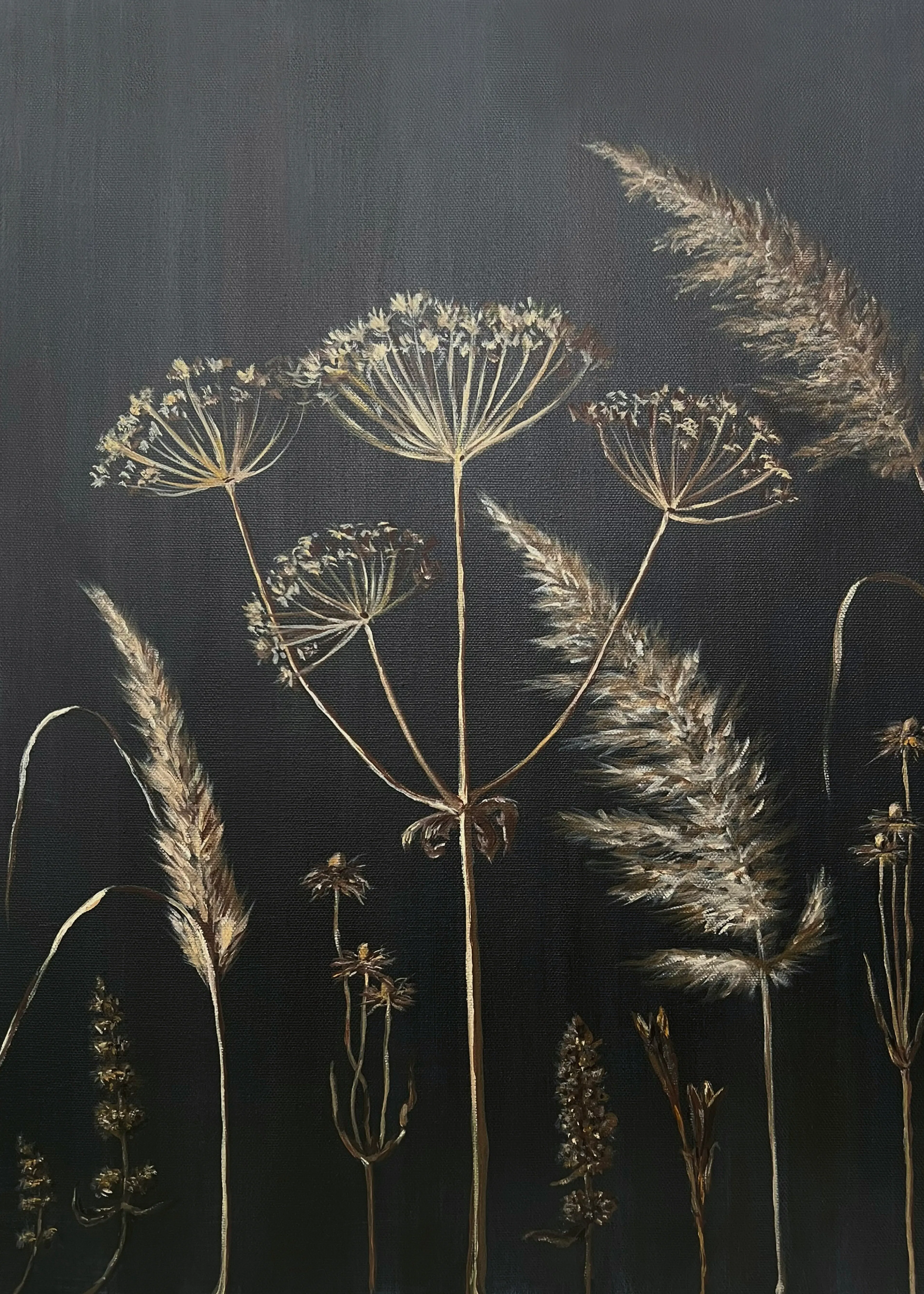 Golden Wildflowers Poster 0