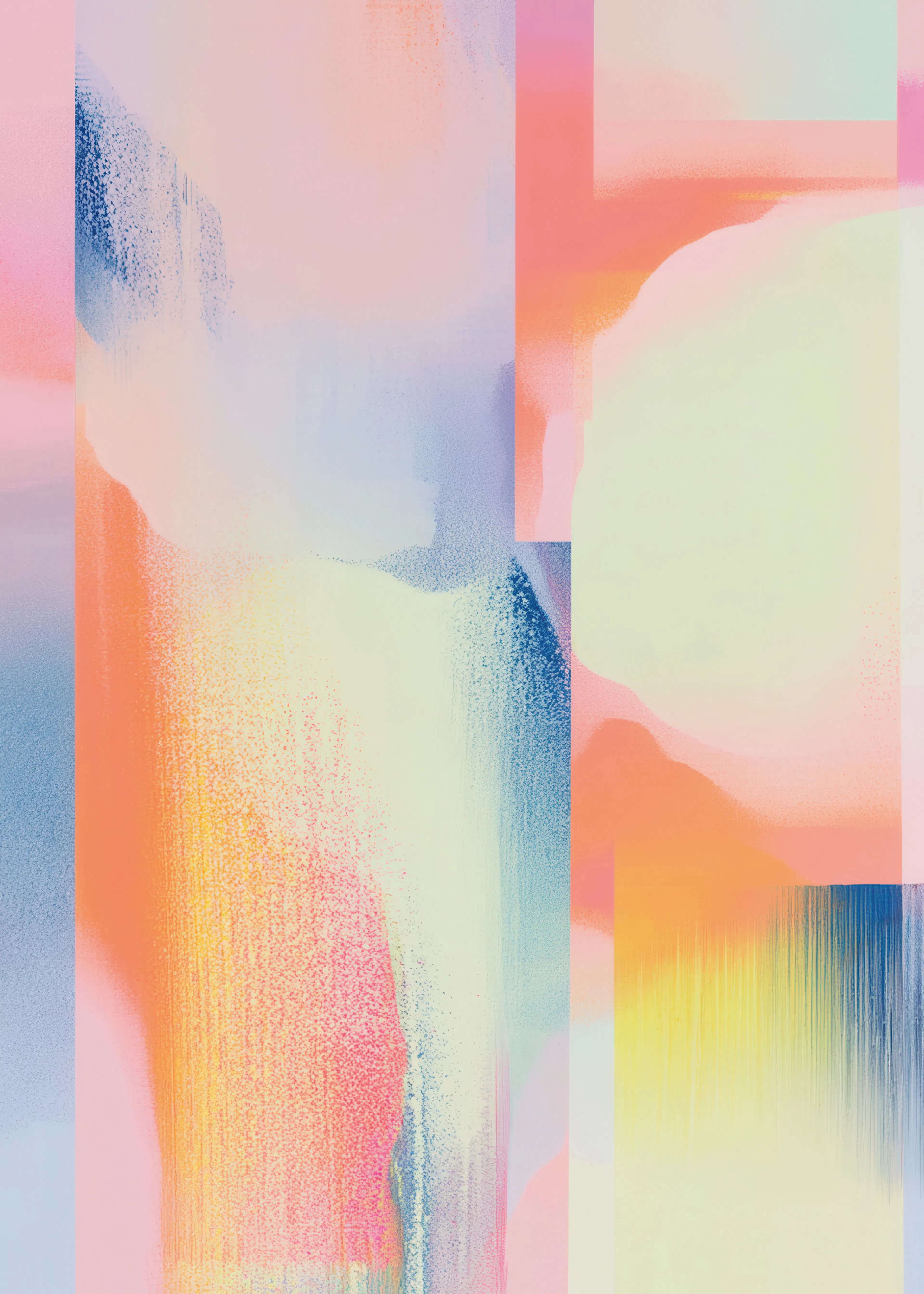 Farbenfrohe Horizonte Poster 0