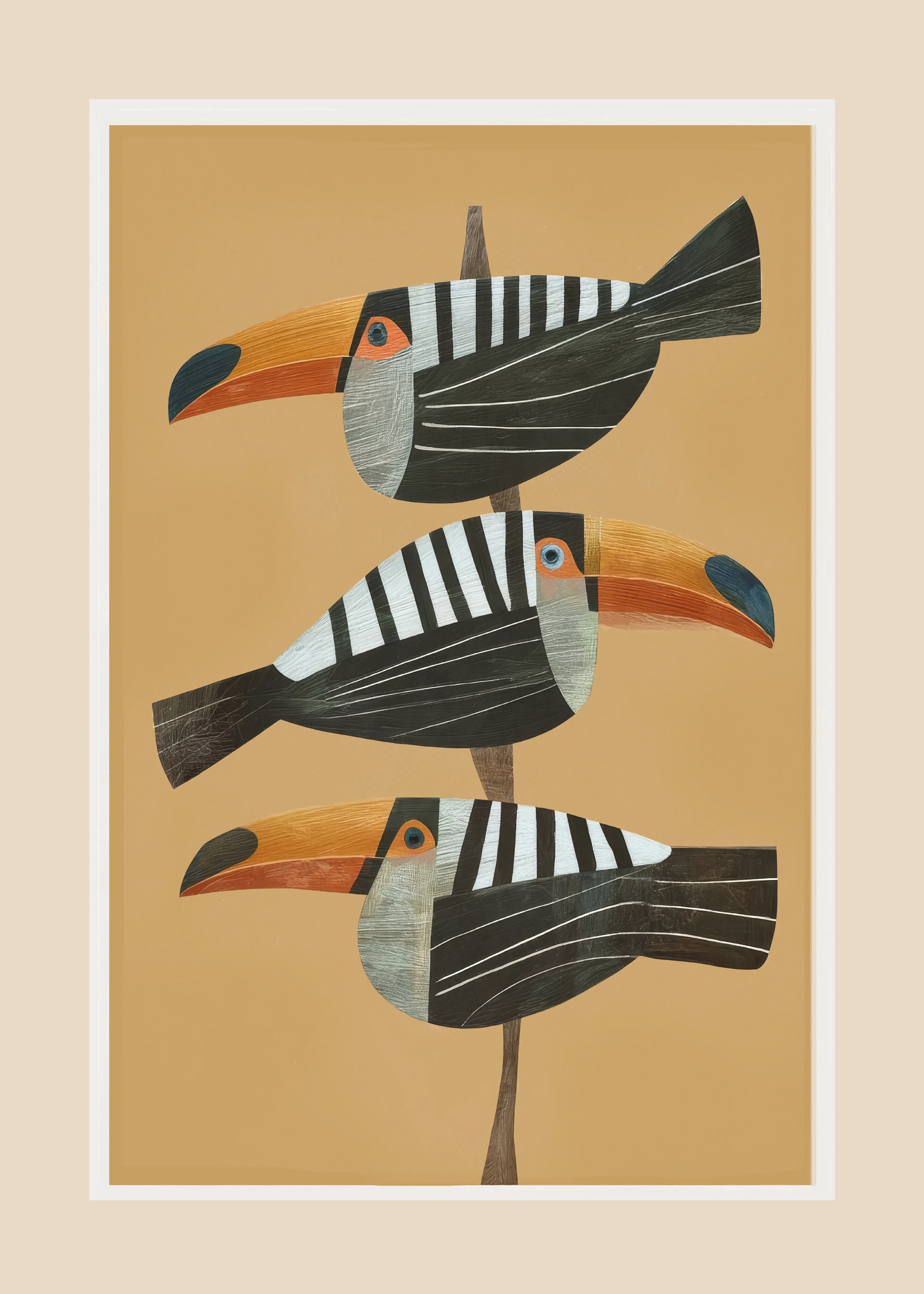 Tropical Toucans Poster 0