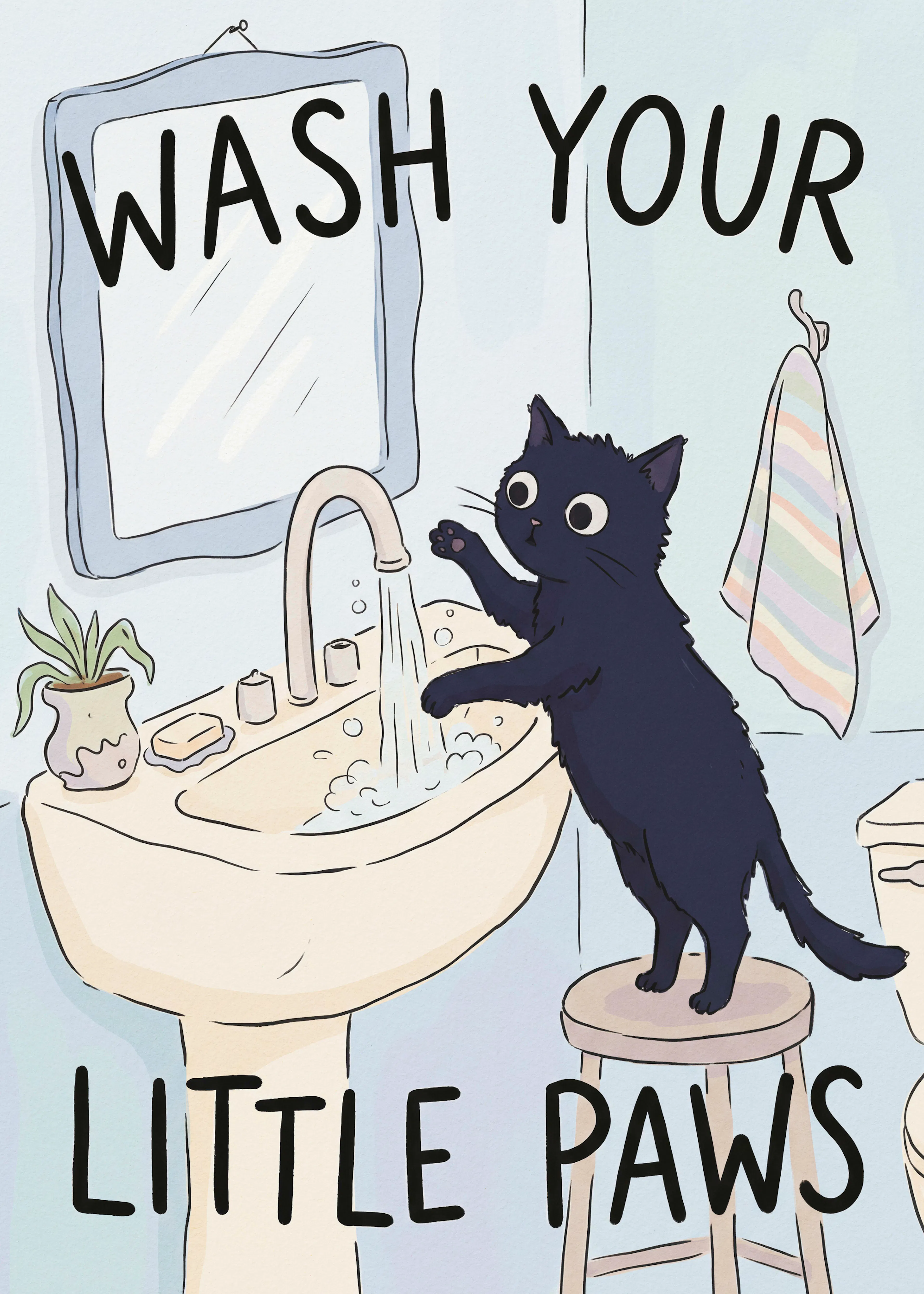 Petites Pattes Hygiène Poster 0