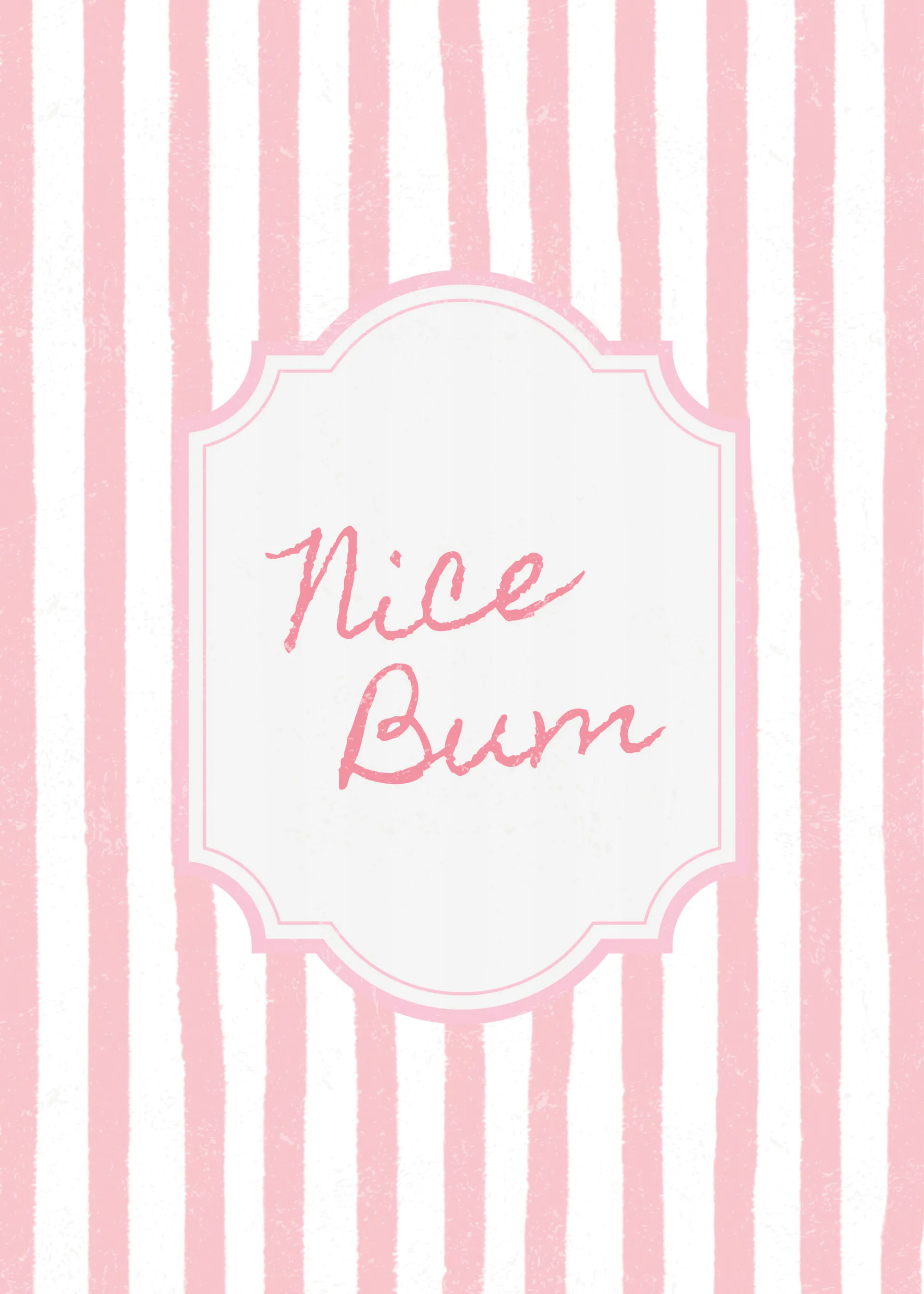 Pink Stripes Poster 0