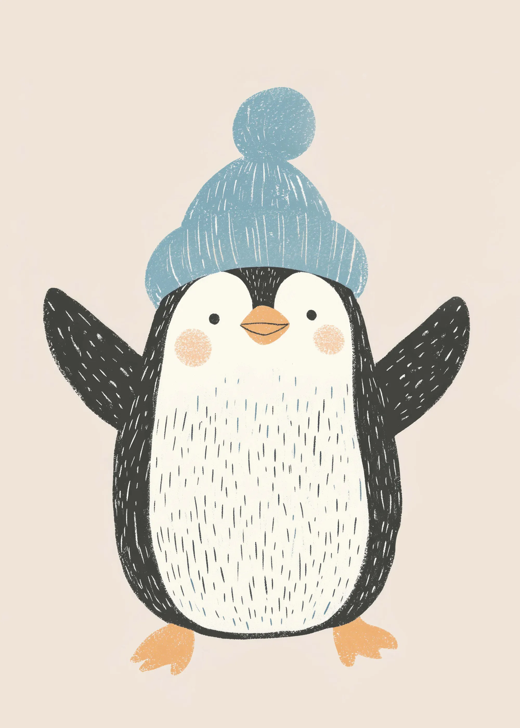 Süßer Pinguin Poster 0