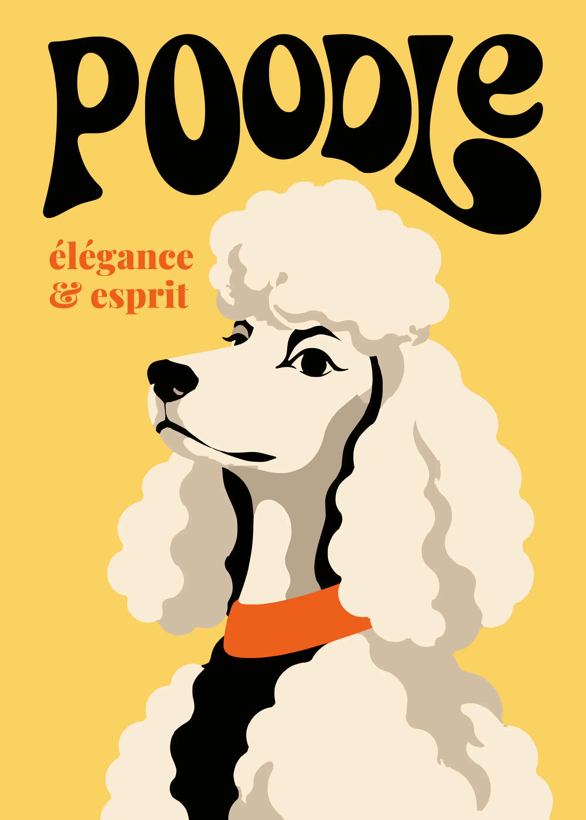Elegant Poodle Poster 0