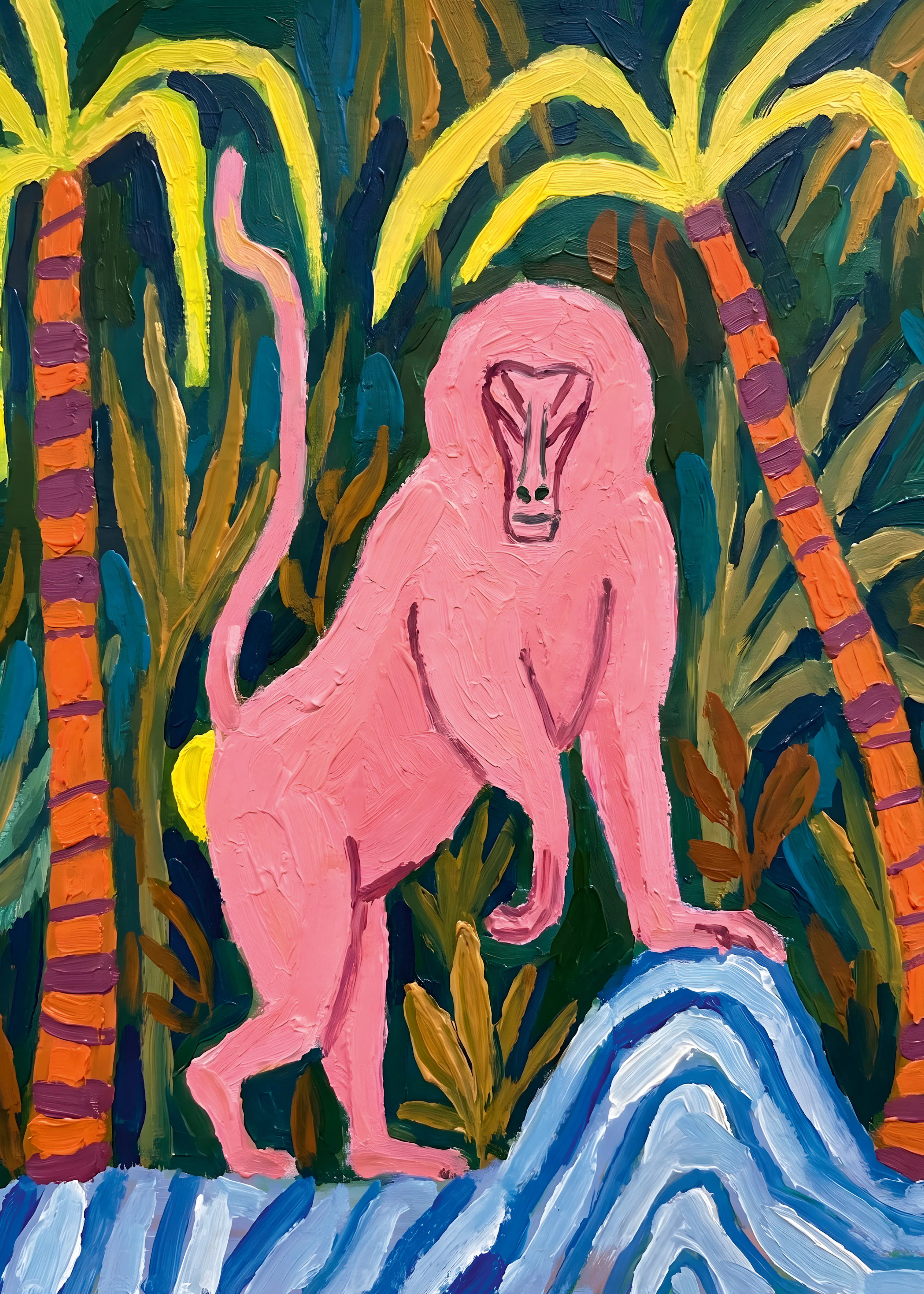 Roze Jungle Poster 0