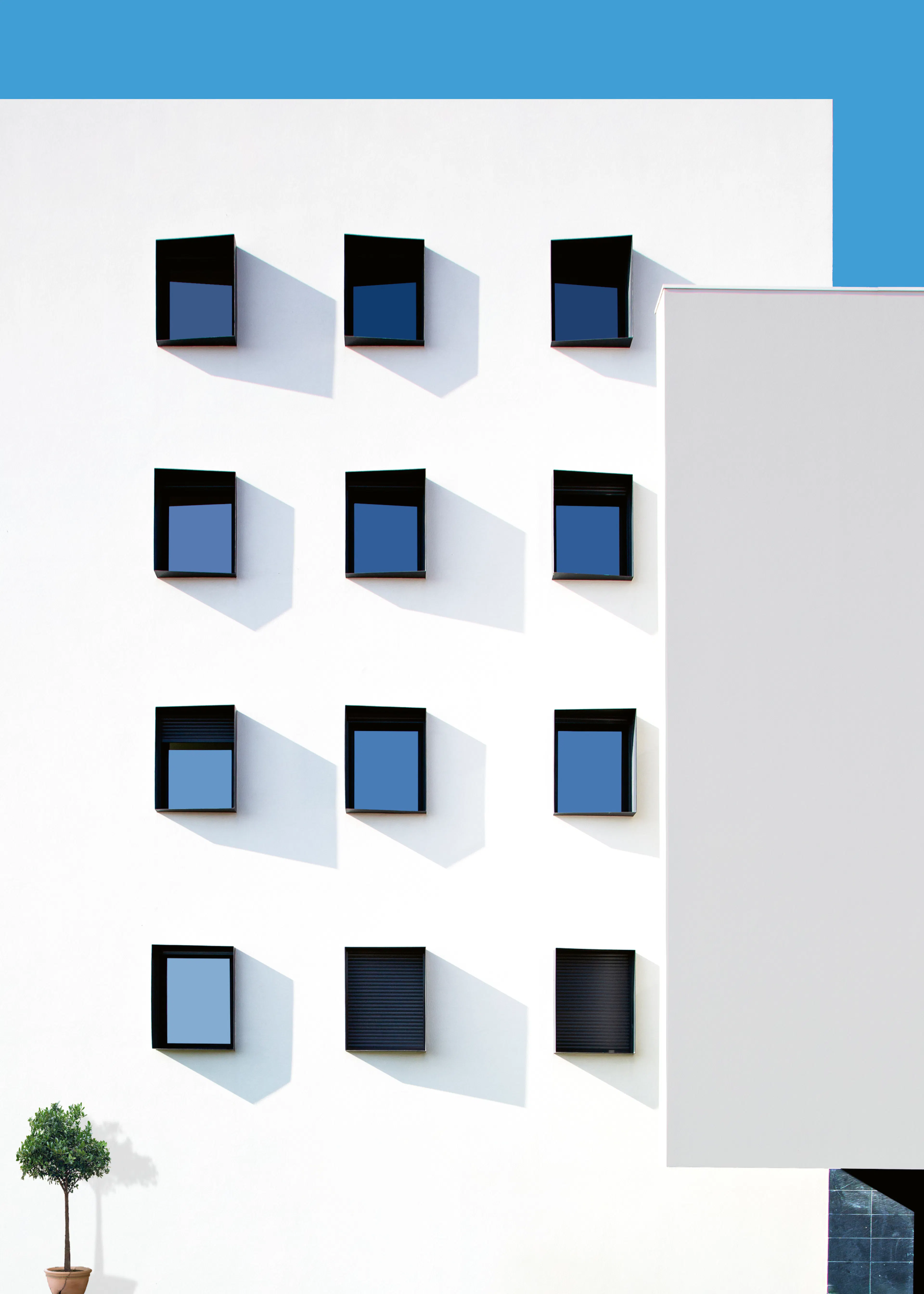Moderne Schaduwen Poster 0