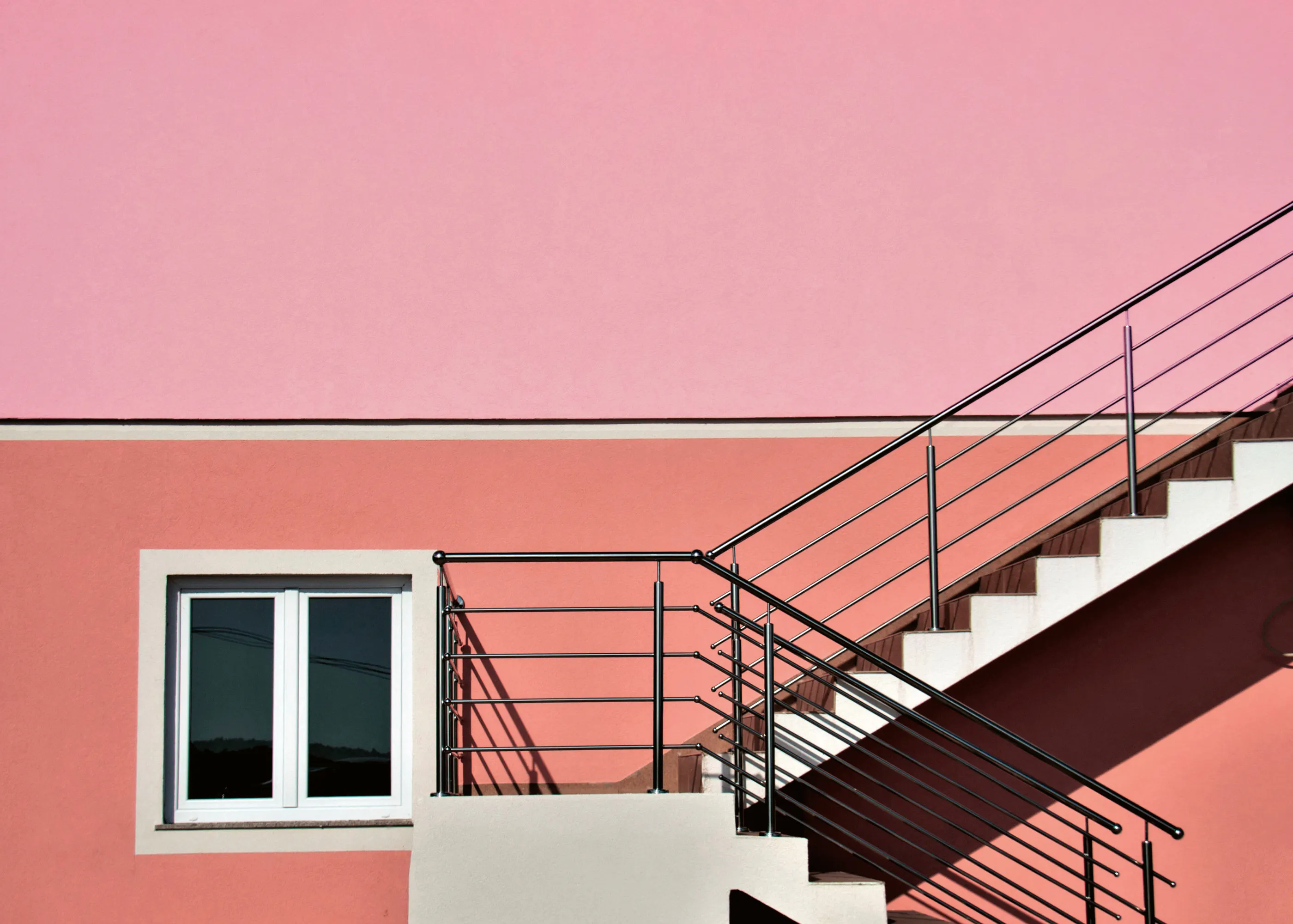 Pink Stairway Poster 0