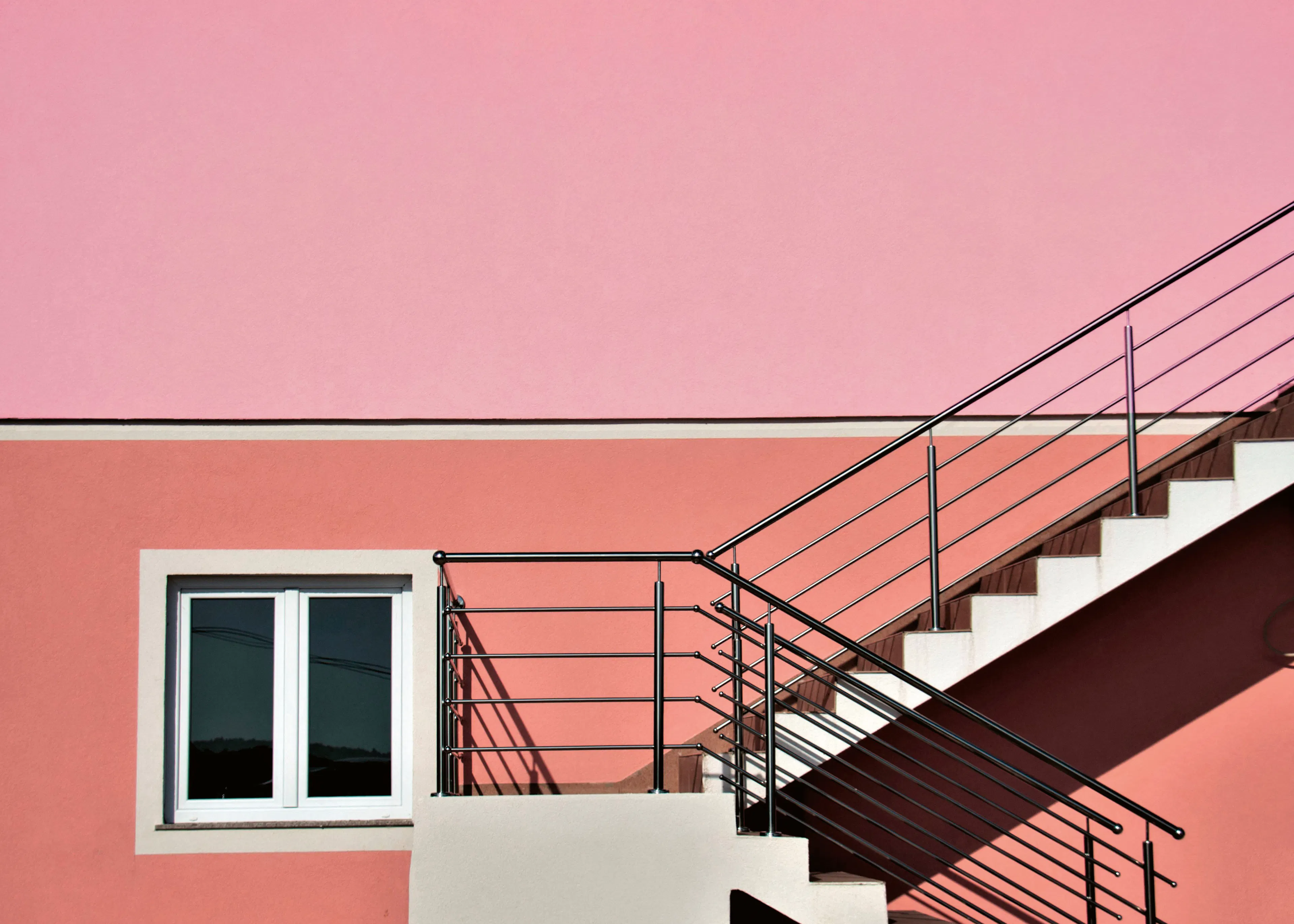Pink Stairway Poster 0