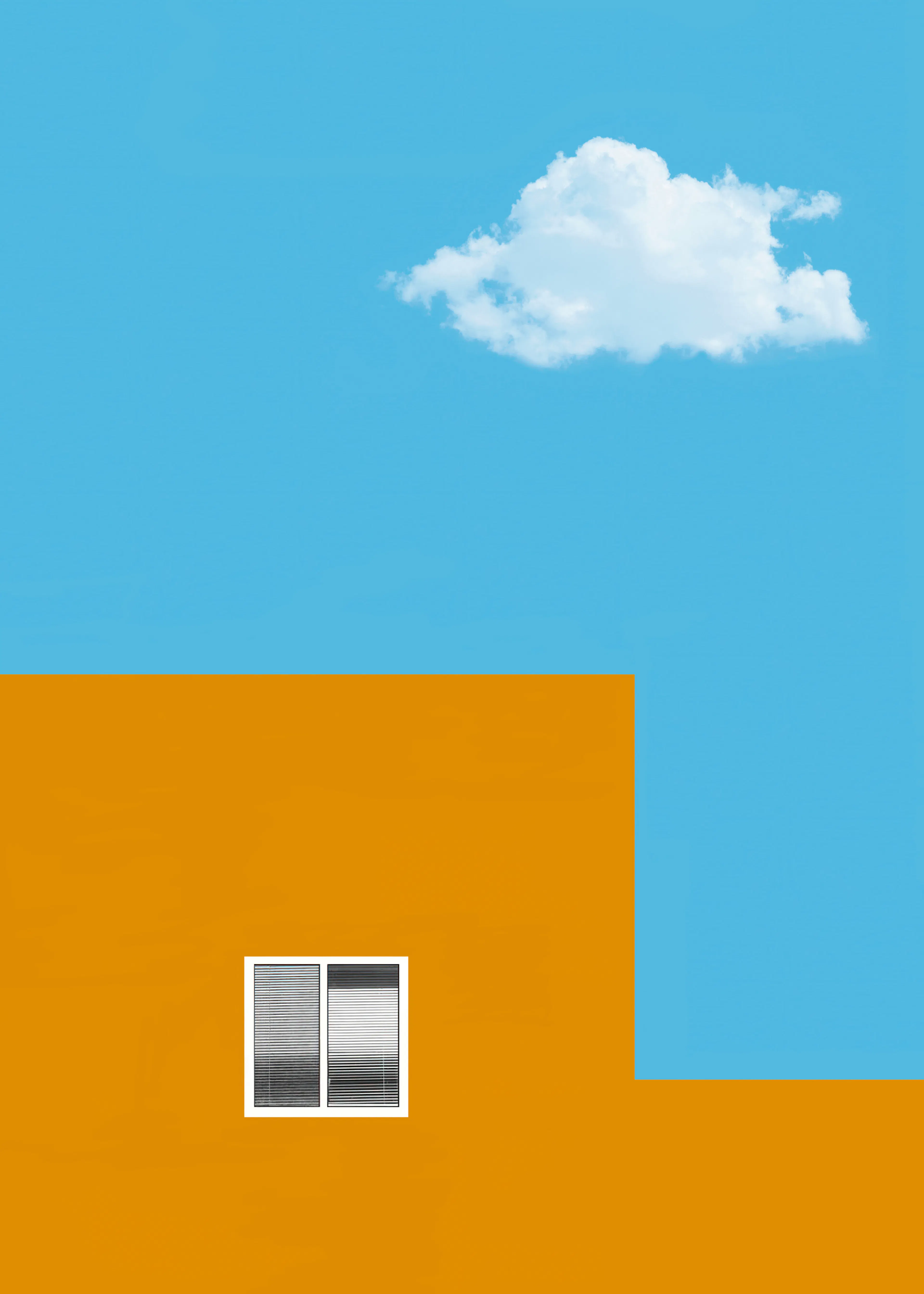 Minimalist Clouds Poster 0