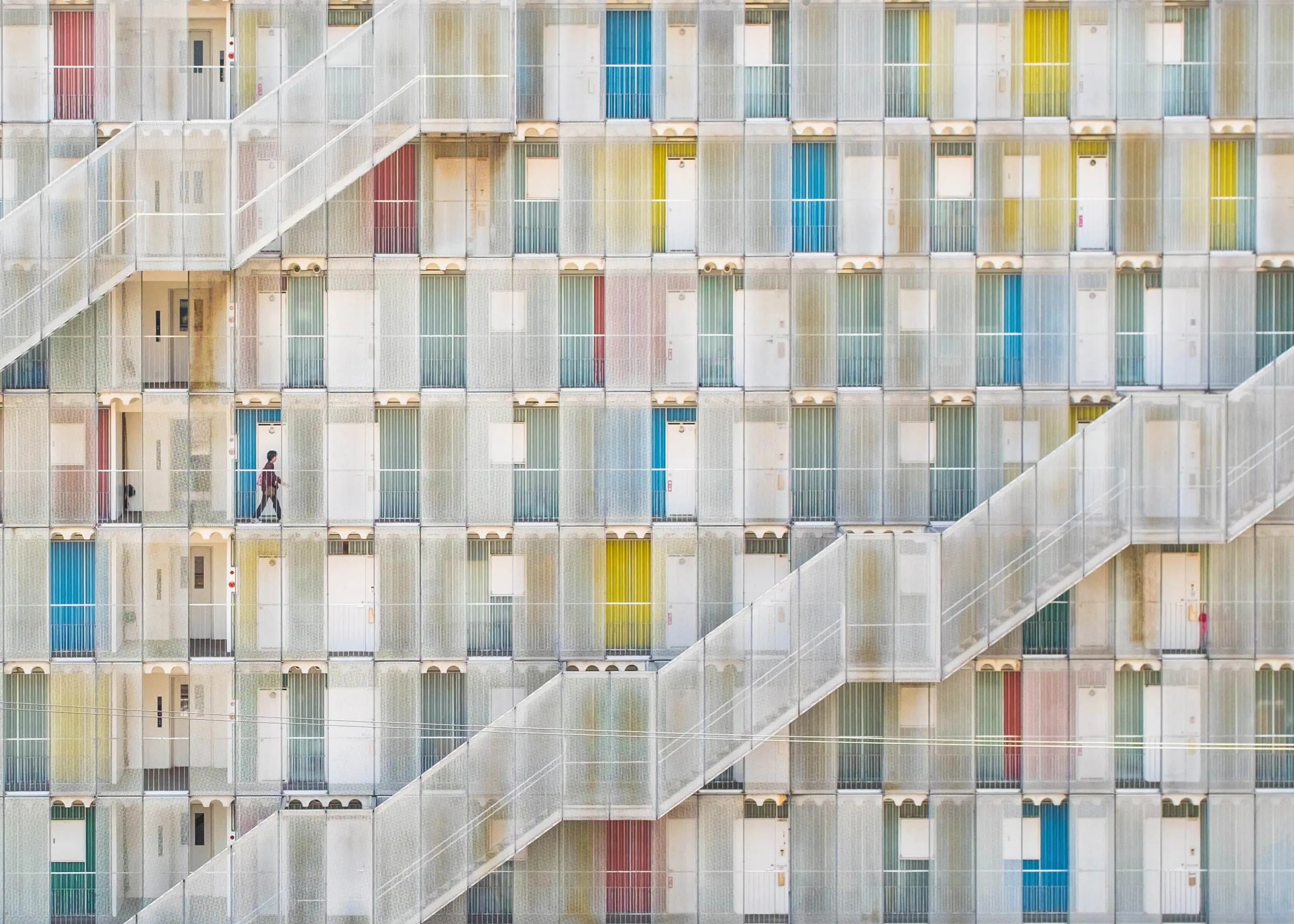 Colorful Facade Poster 0