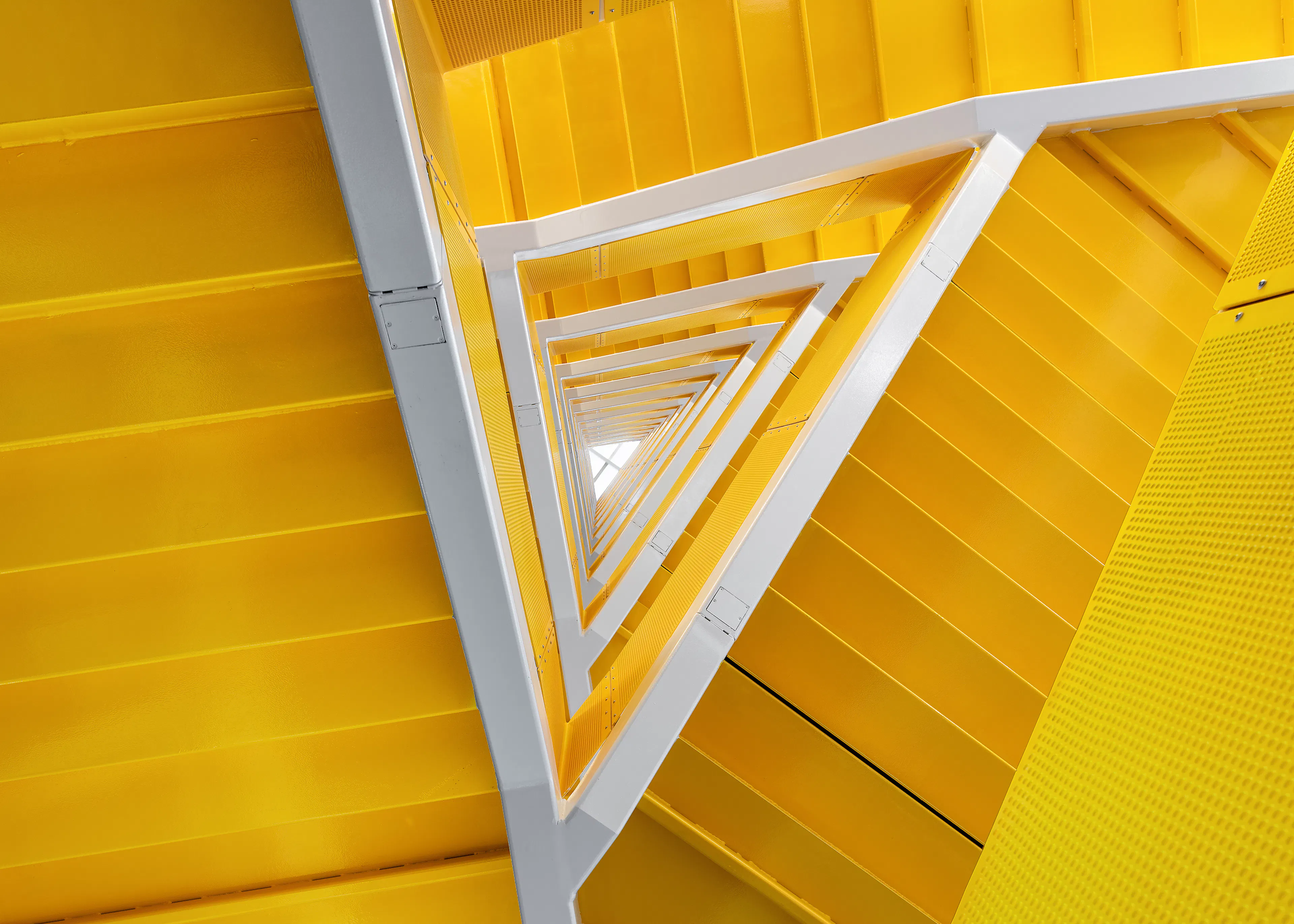 Yellow Yellow Spiral Poster 0