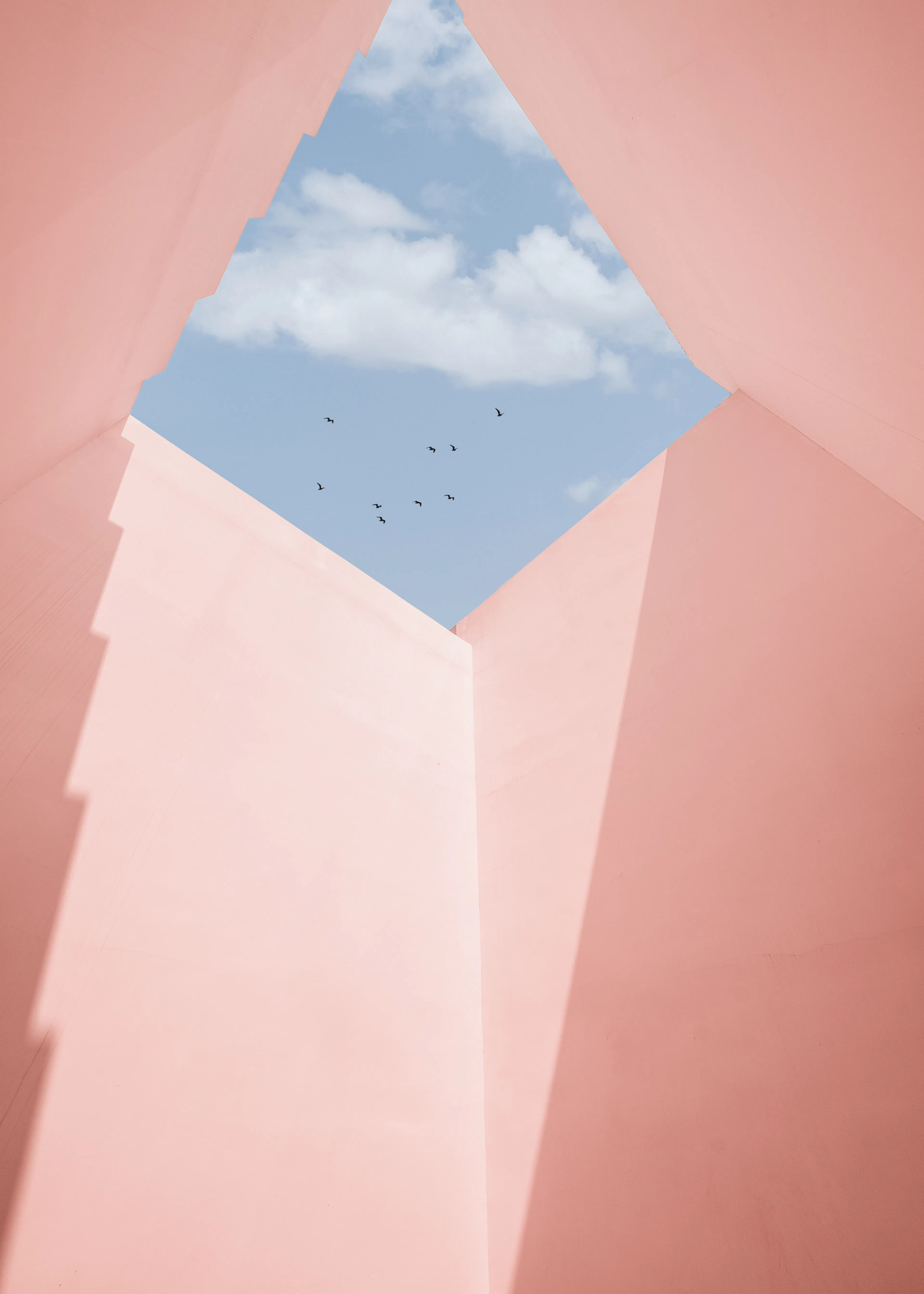 Soft Pink Sky Poster 0