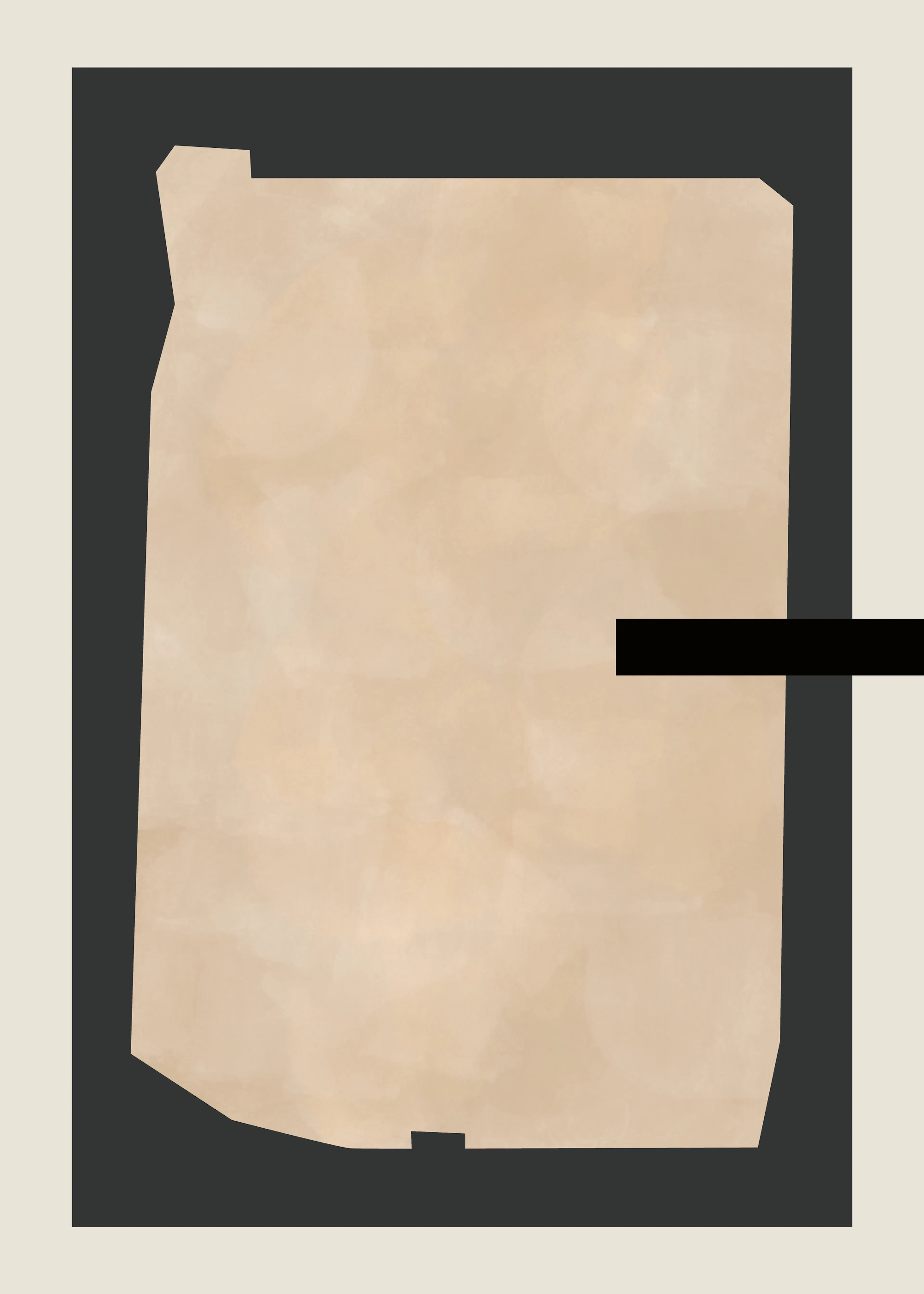 Minimalistický papírový poster 0