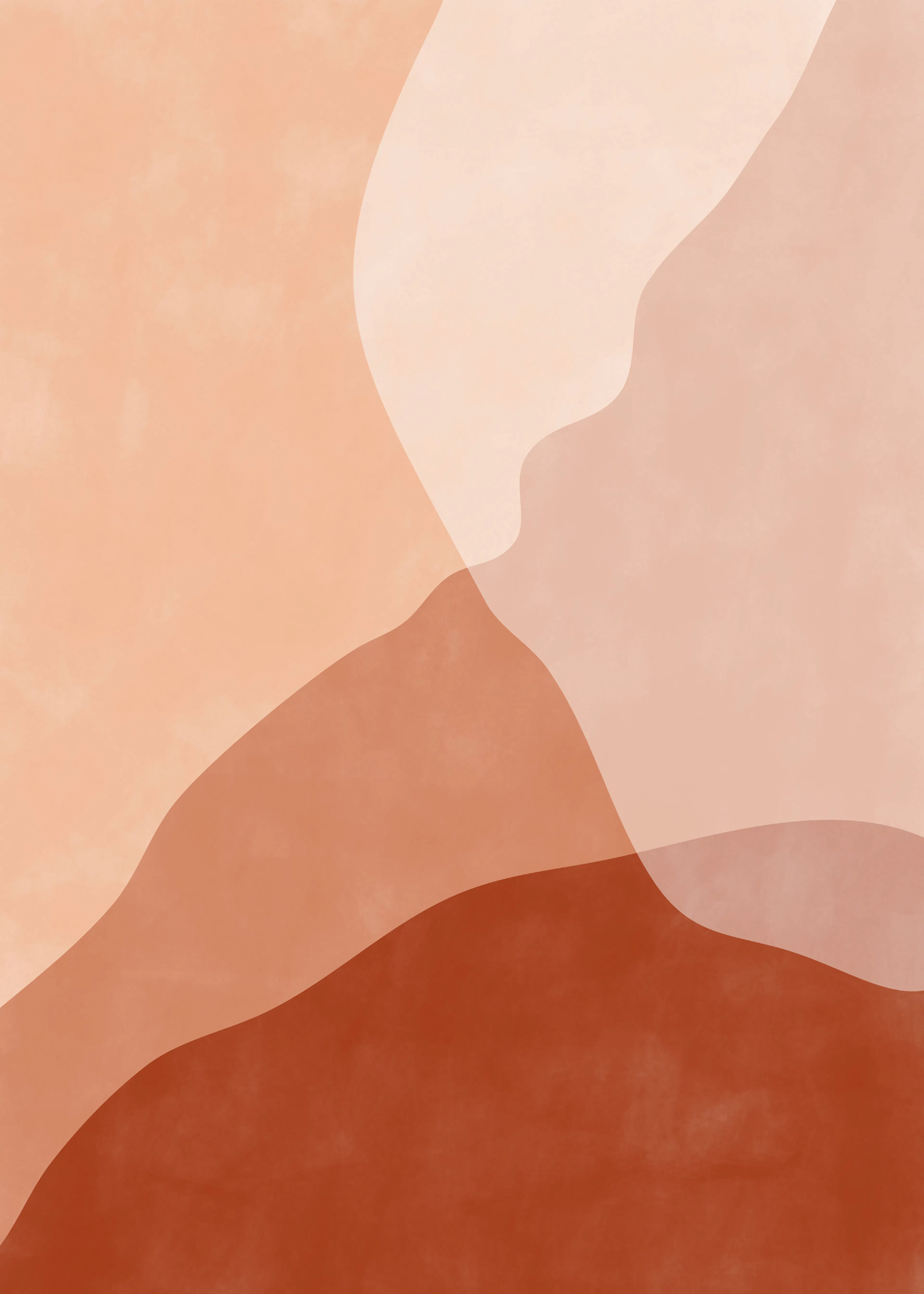 Terracotta Earth Tones Poster 0