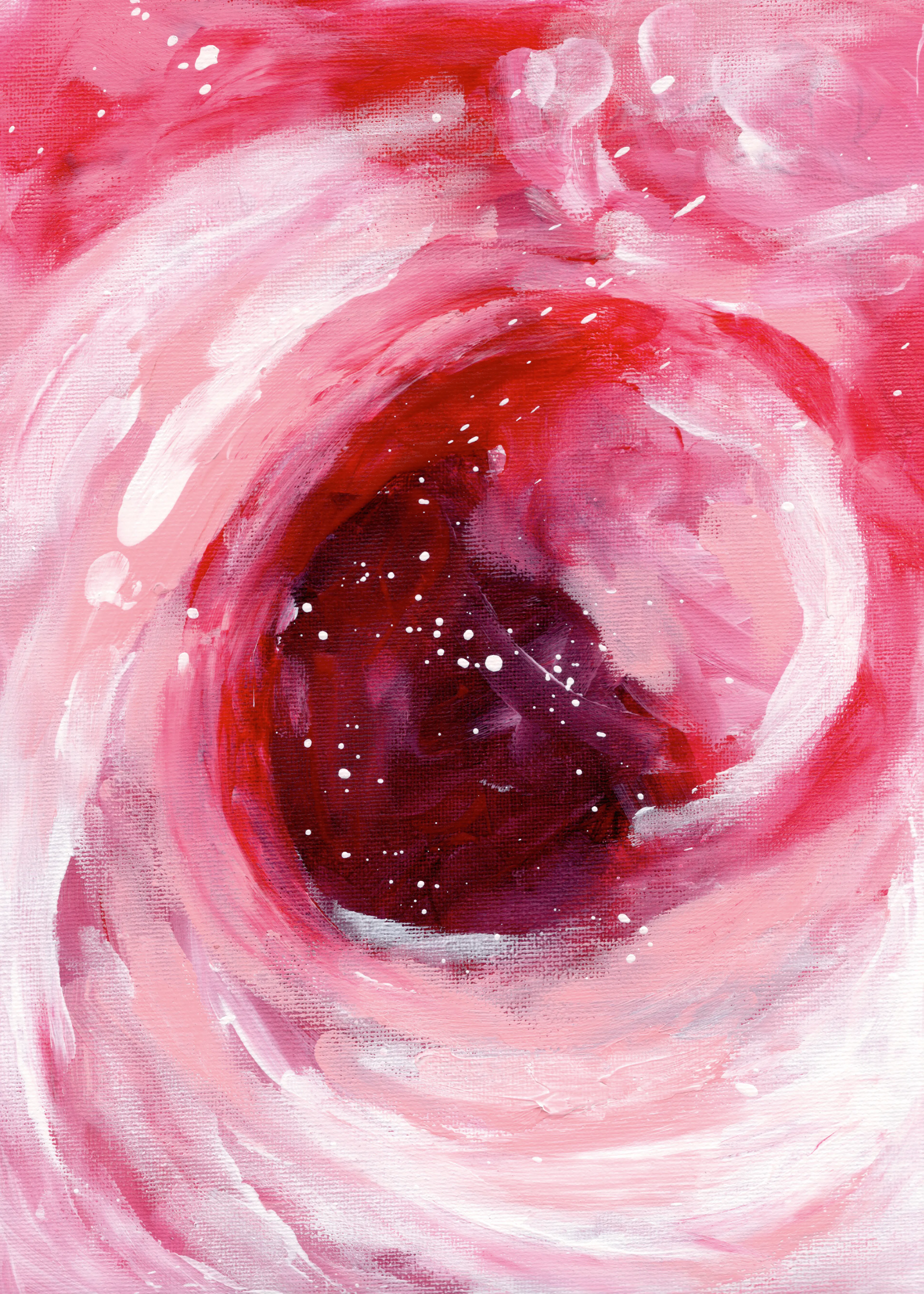 Roze Kosmische Bloei Poster 0