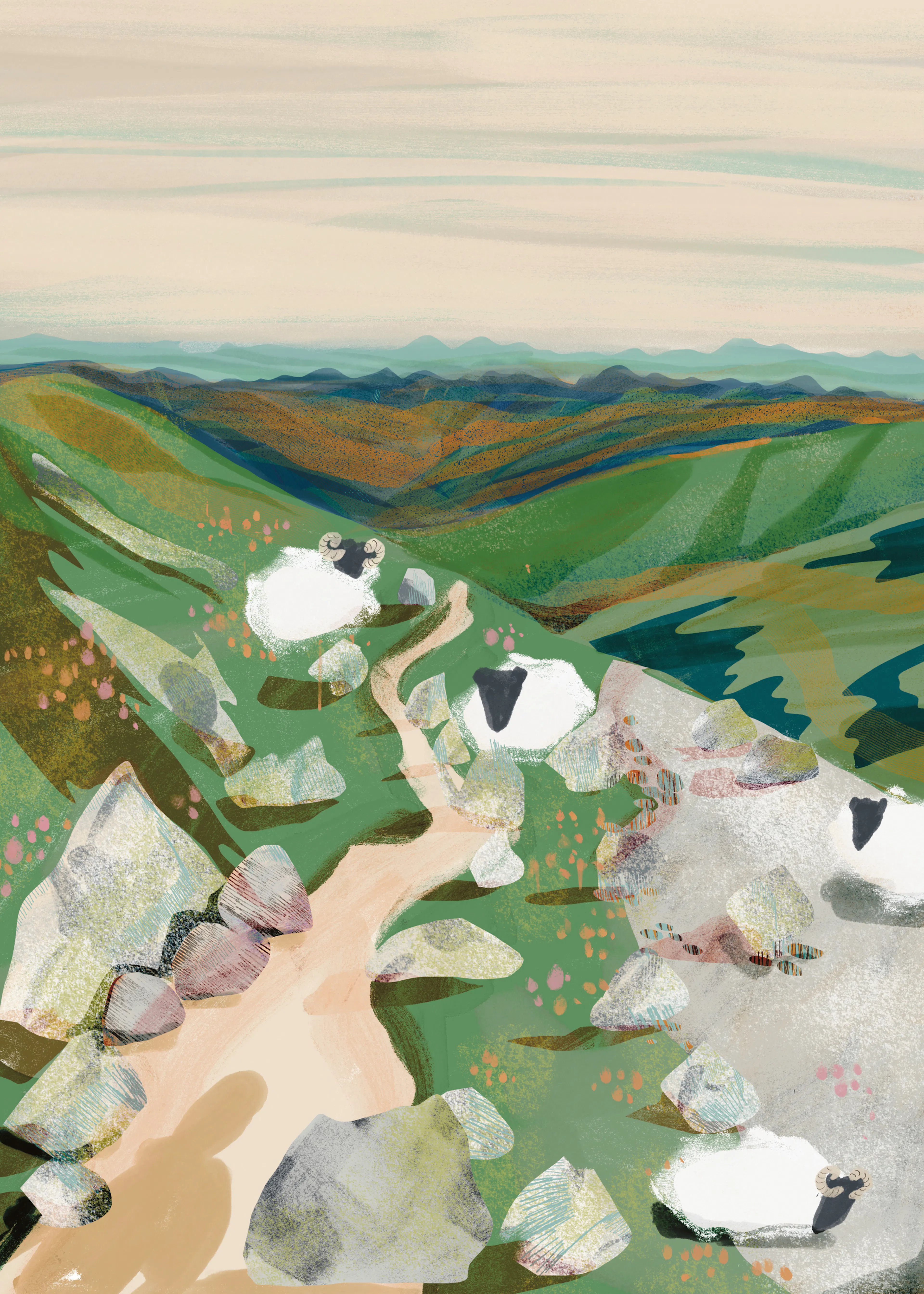 Colline Ondulate Poster 0