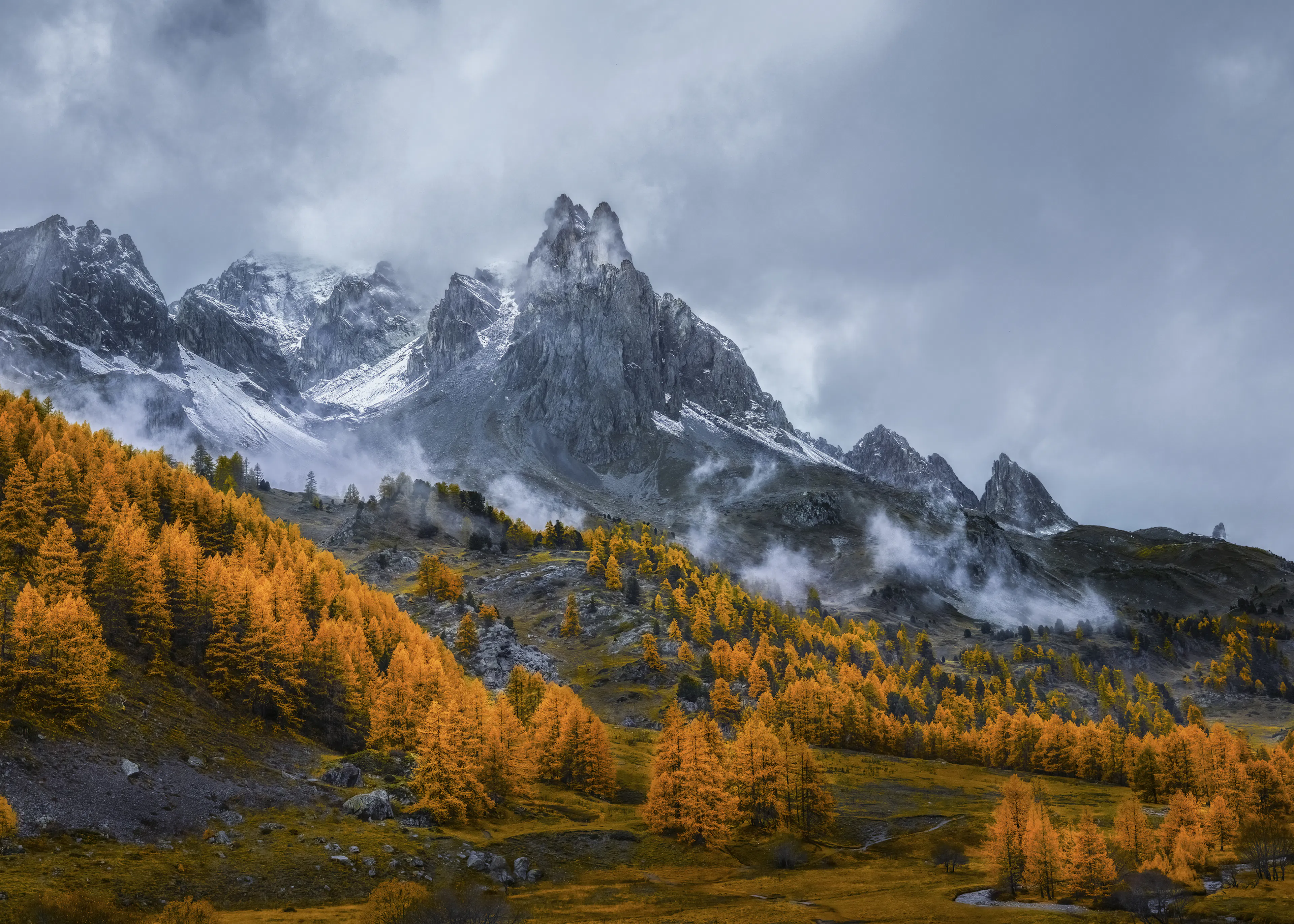 Autumn Peaks Poster 0