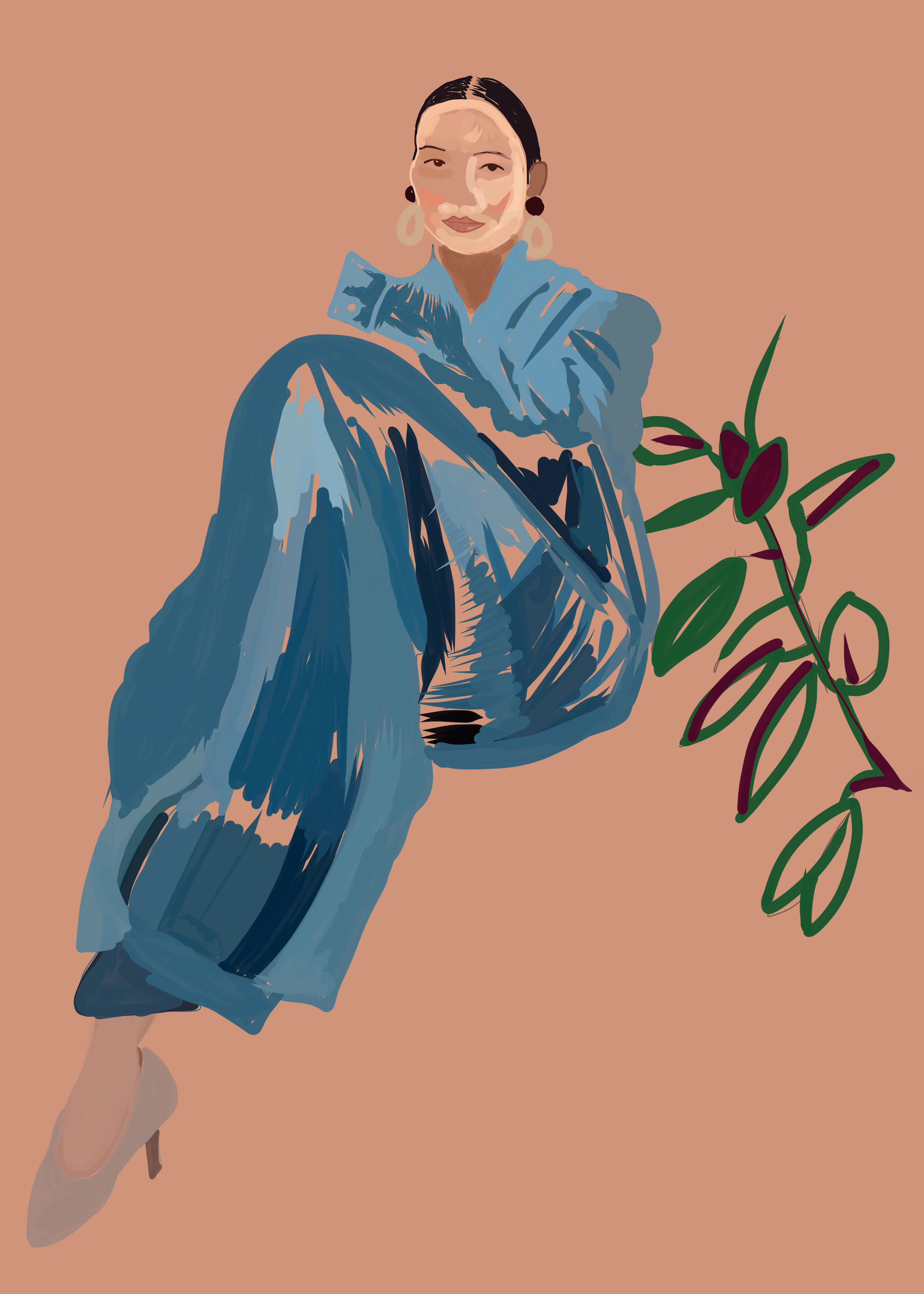 Kalme Elegantie Poster 0