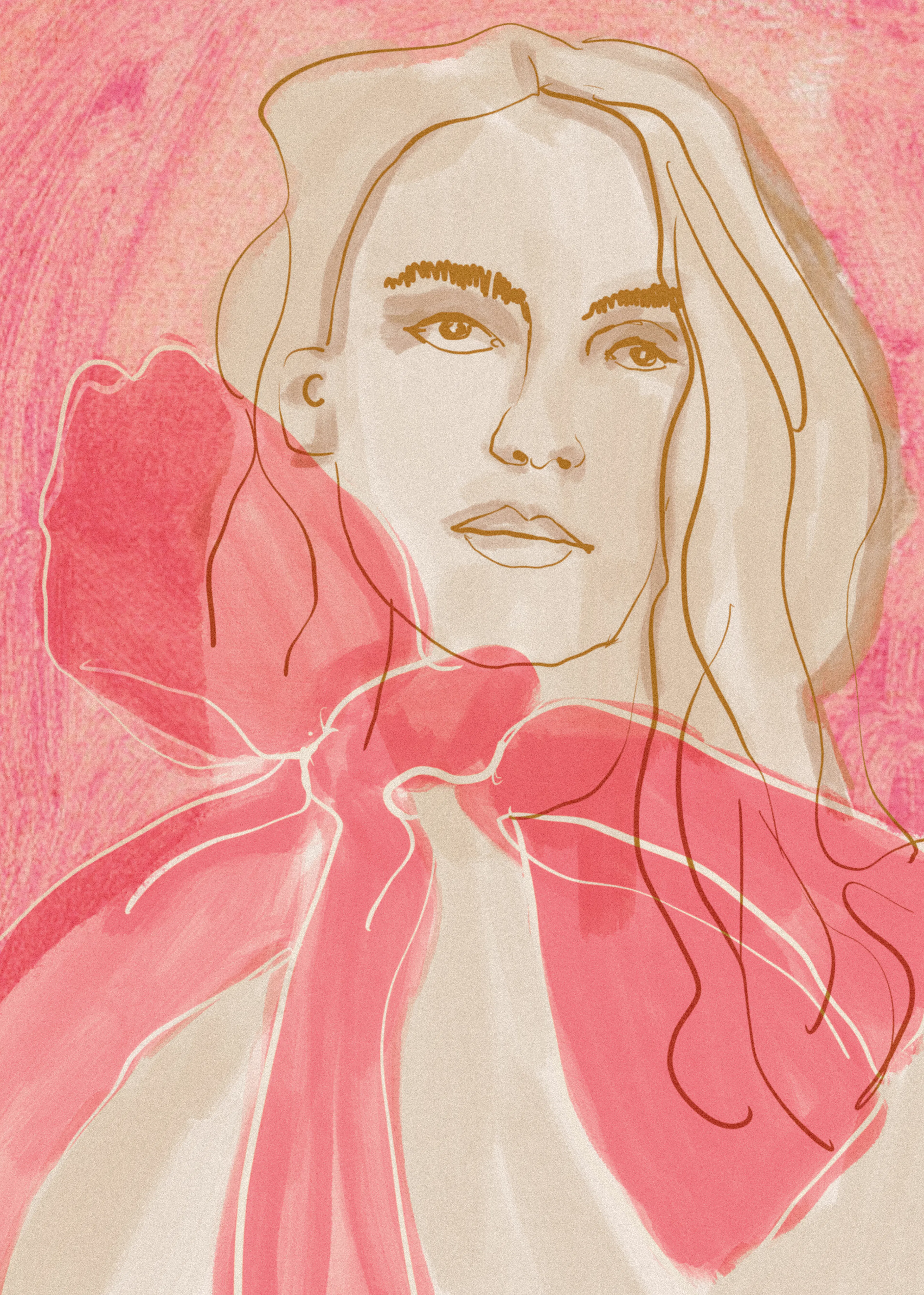 Rosy Elegance Poster 0