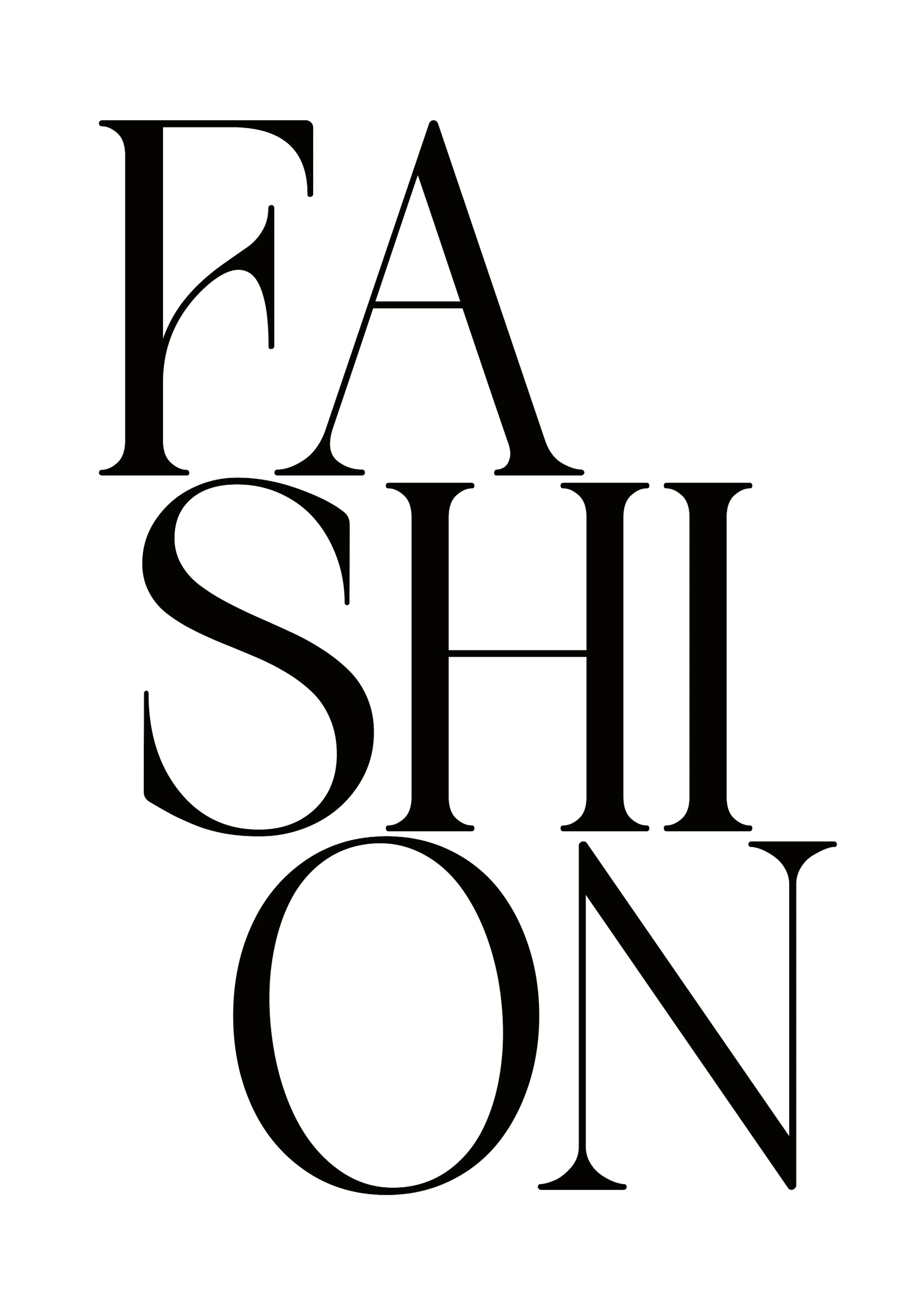 Black Elegant Fashion Poster 0