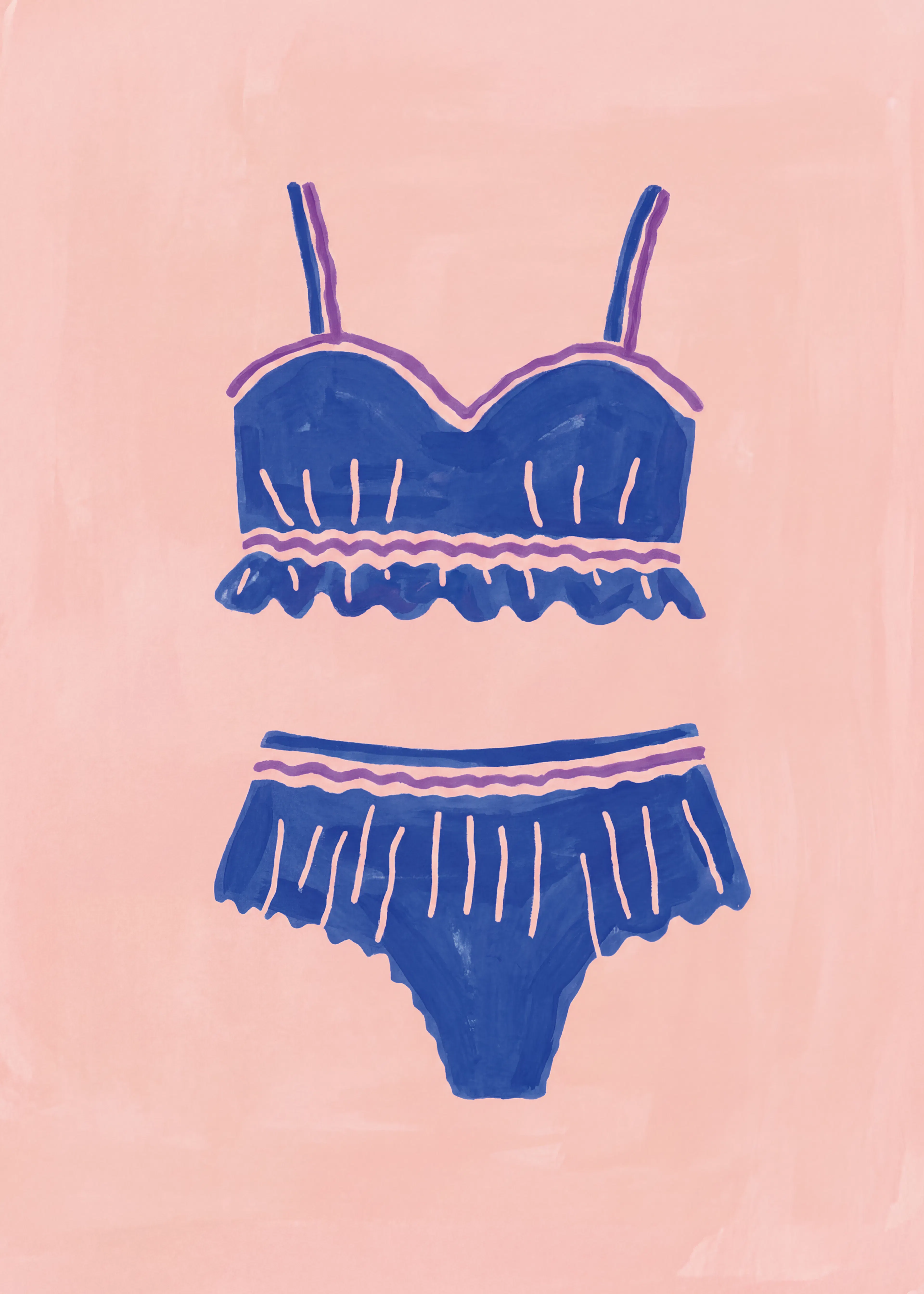 Blue Bikini Poster 0