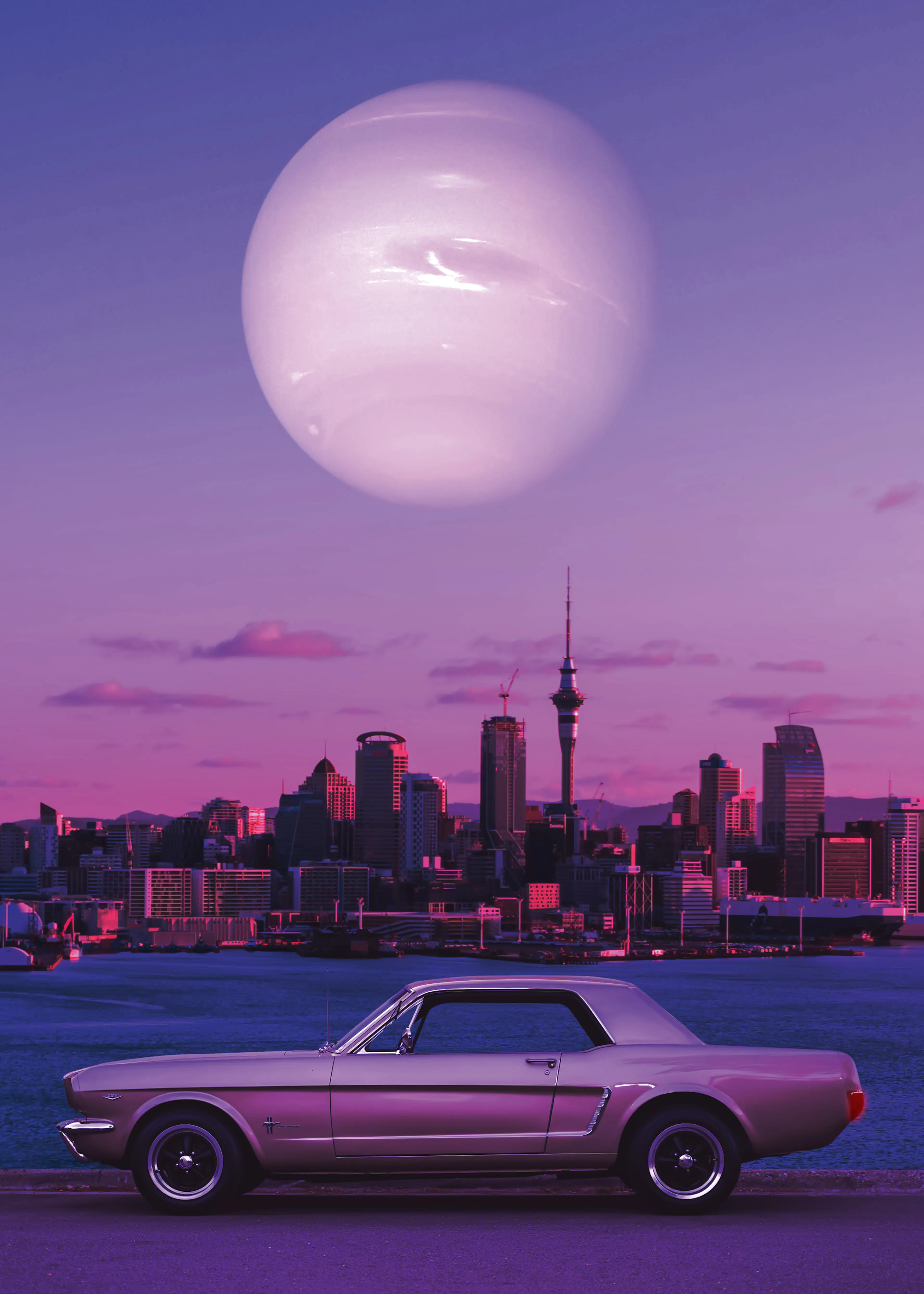 Neon City Drive Poster 0