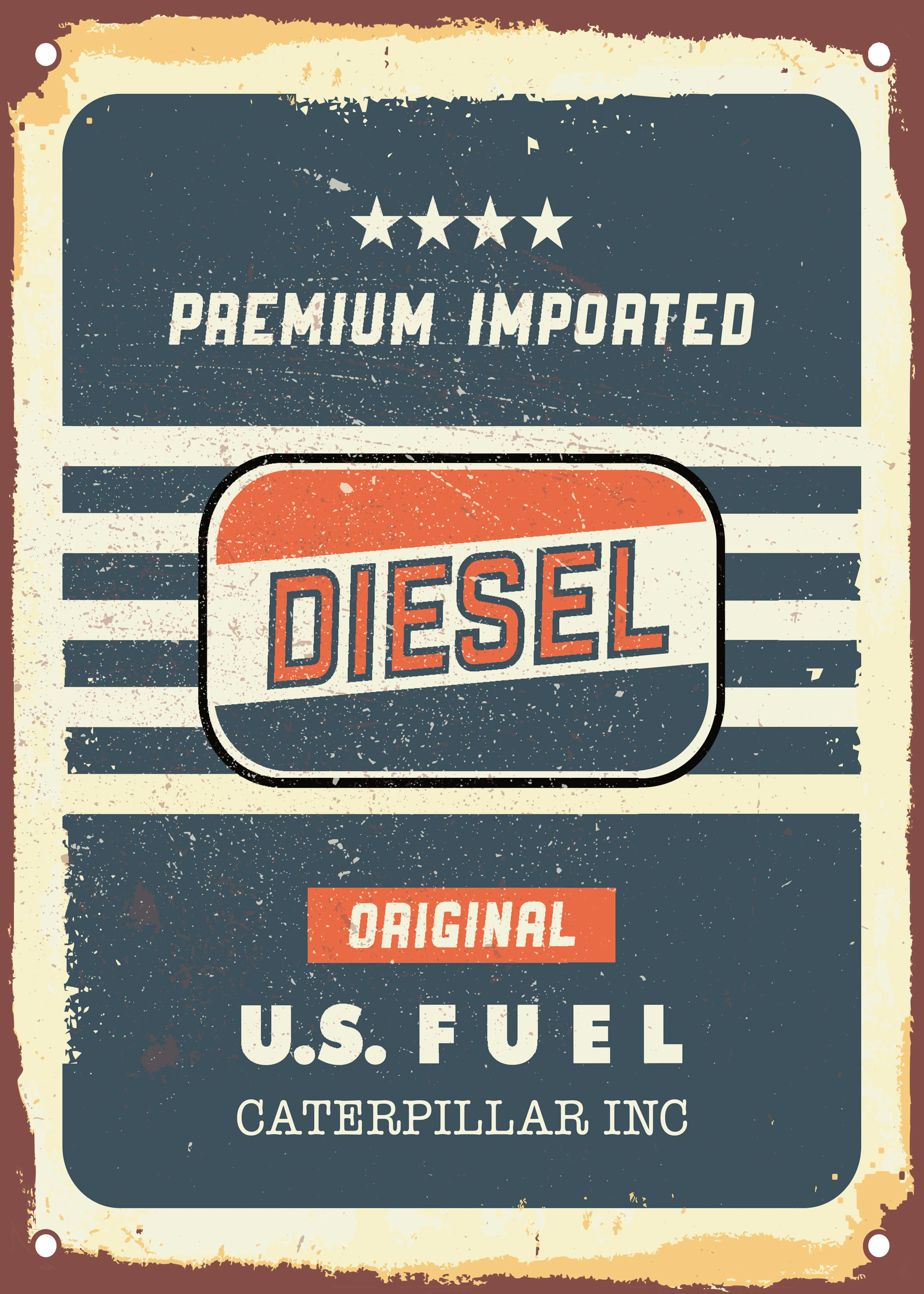 Diesel Vintage Poster 0