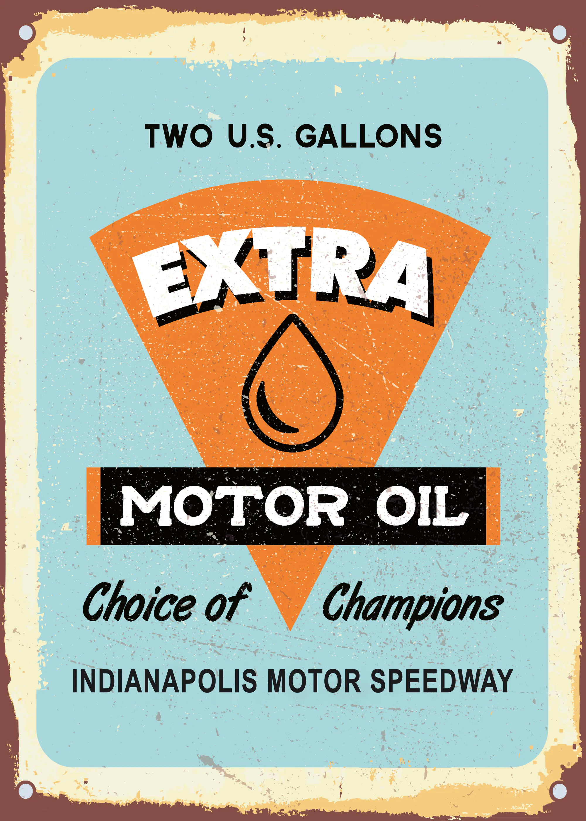 Extra Motor Oil Poster 0