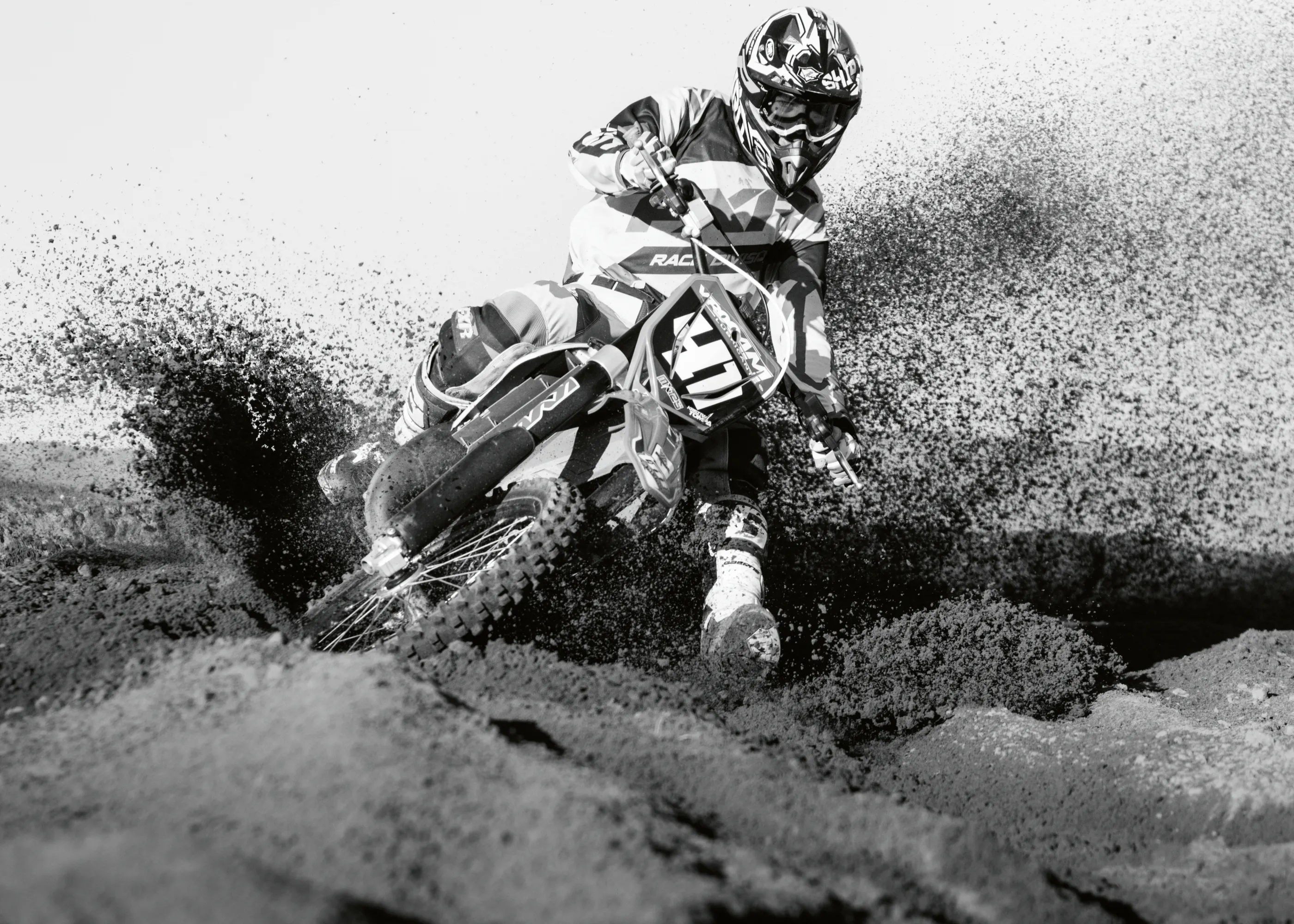 Motocross Actie Poster 0