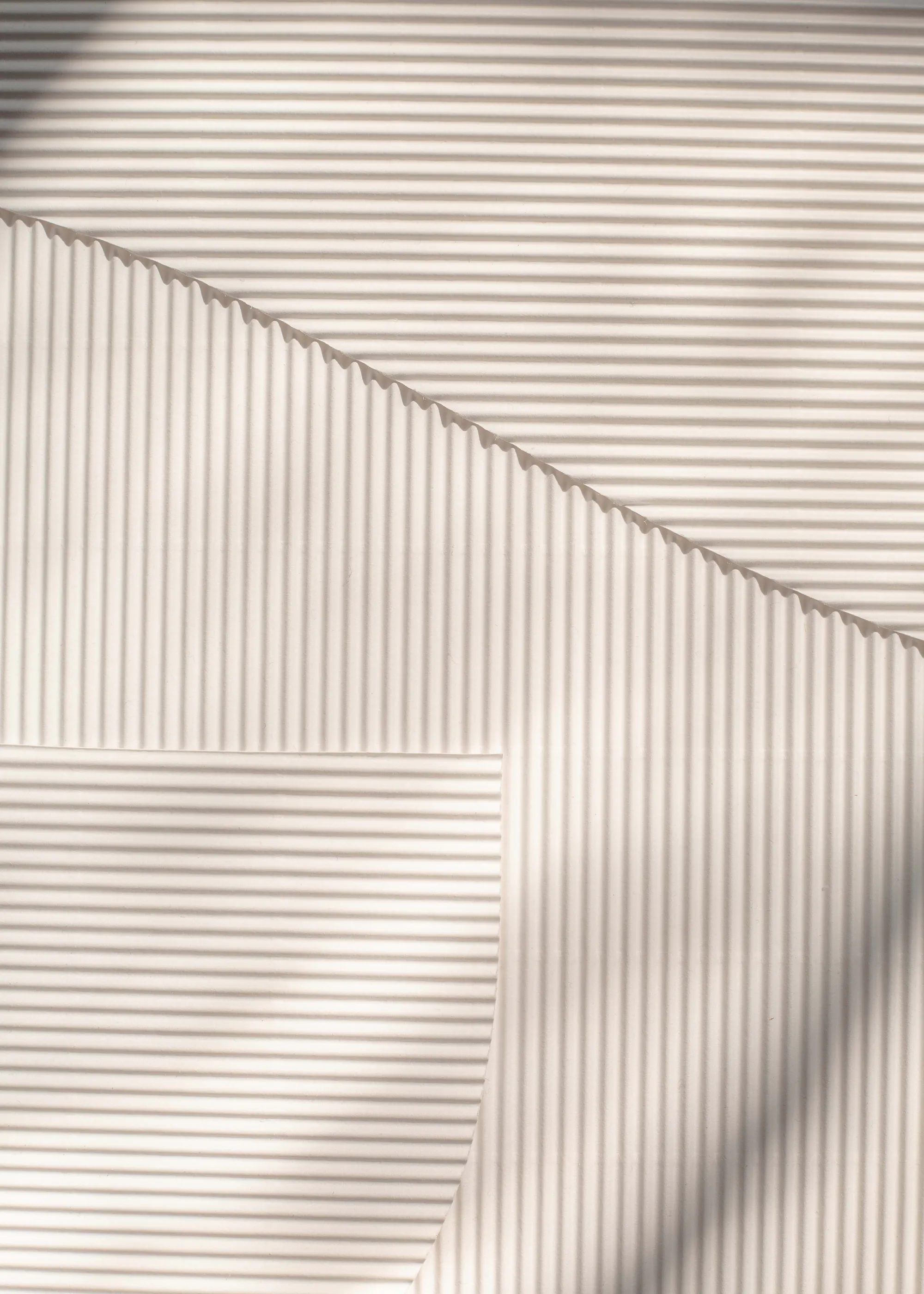 Beige Soft Shadows Poster 0