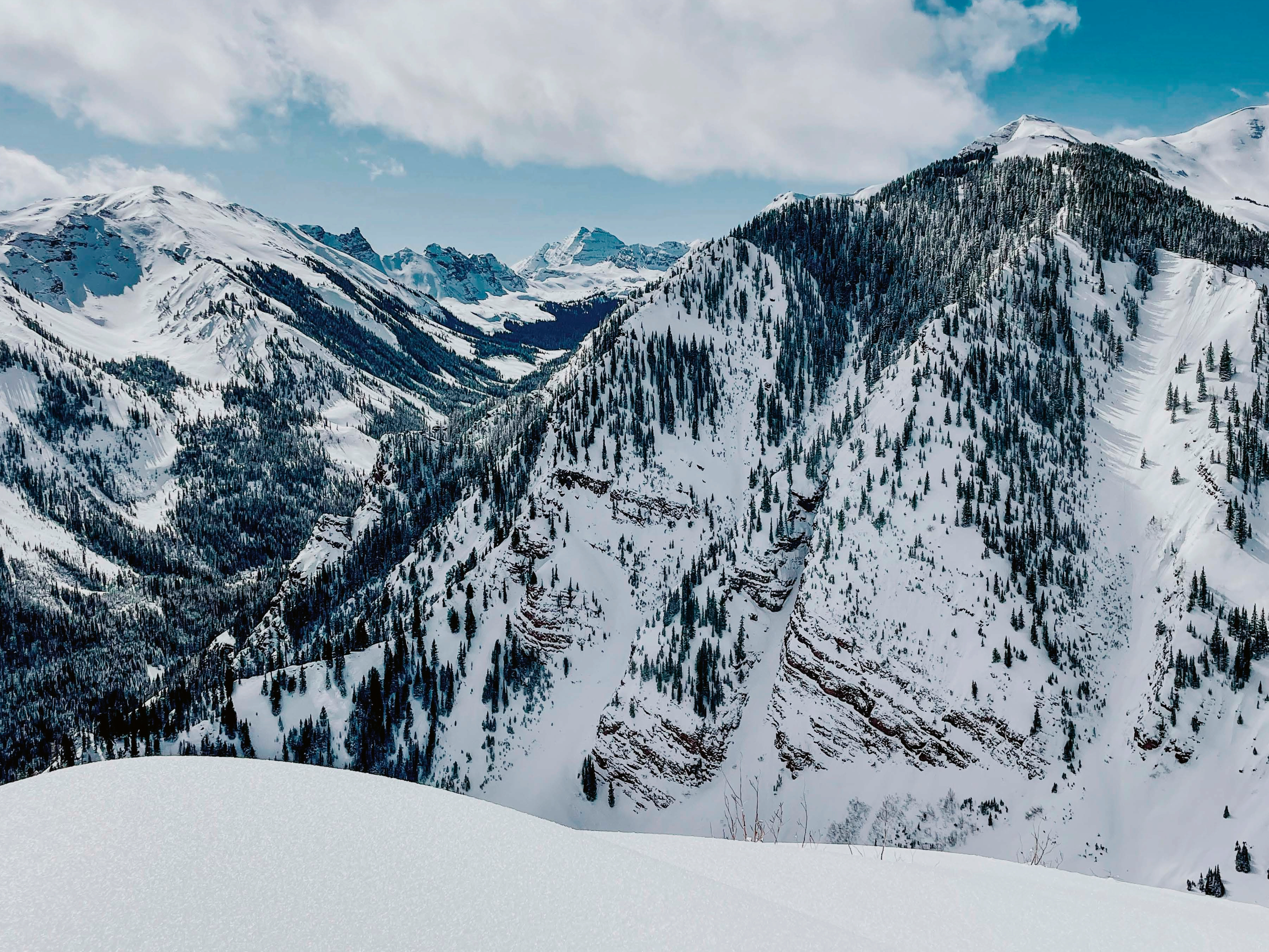 Winter Mountain Poster