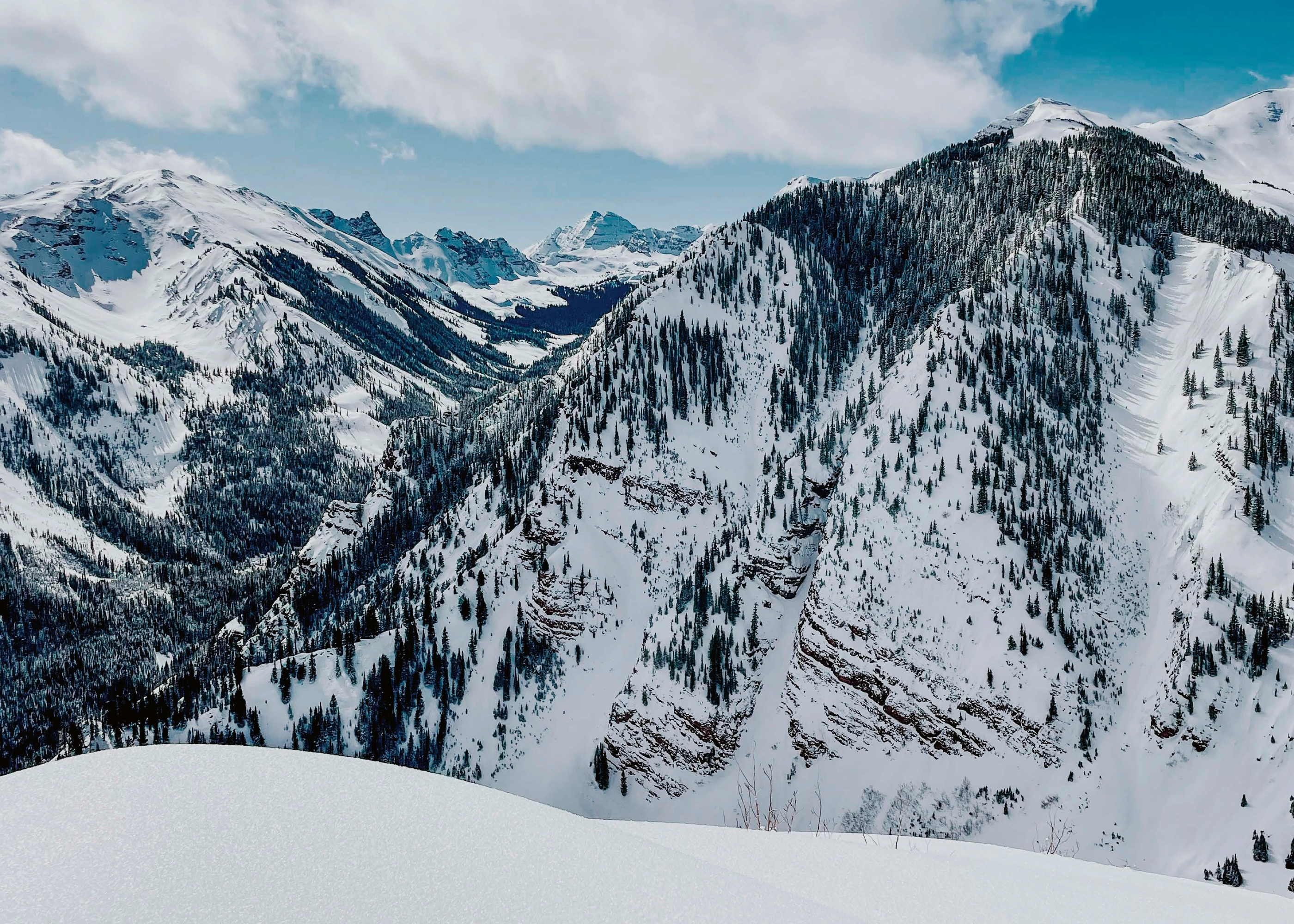 Winter Mountain Poster