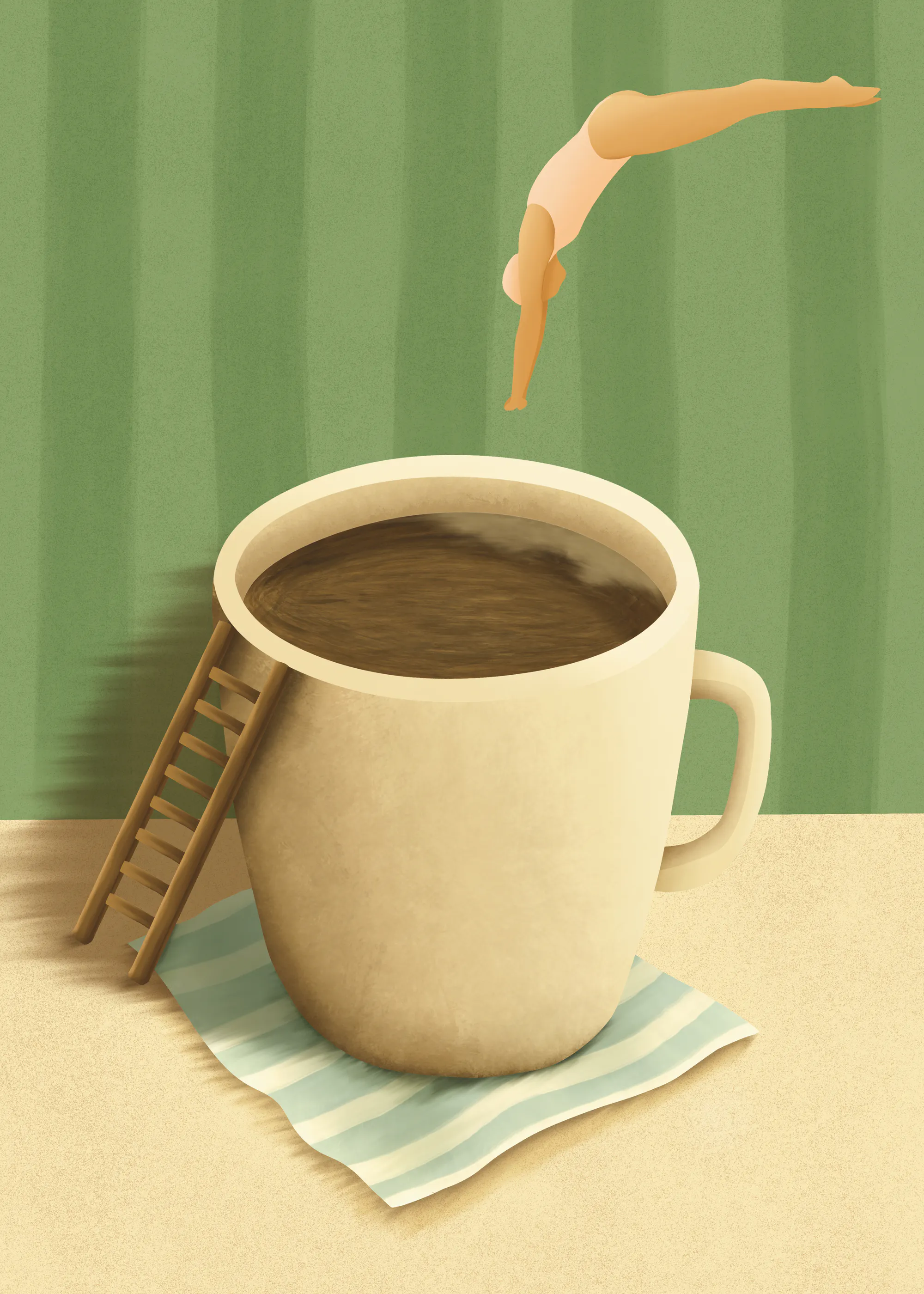 Kaffee Dive Poster 0