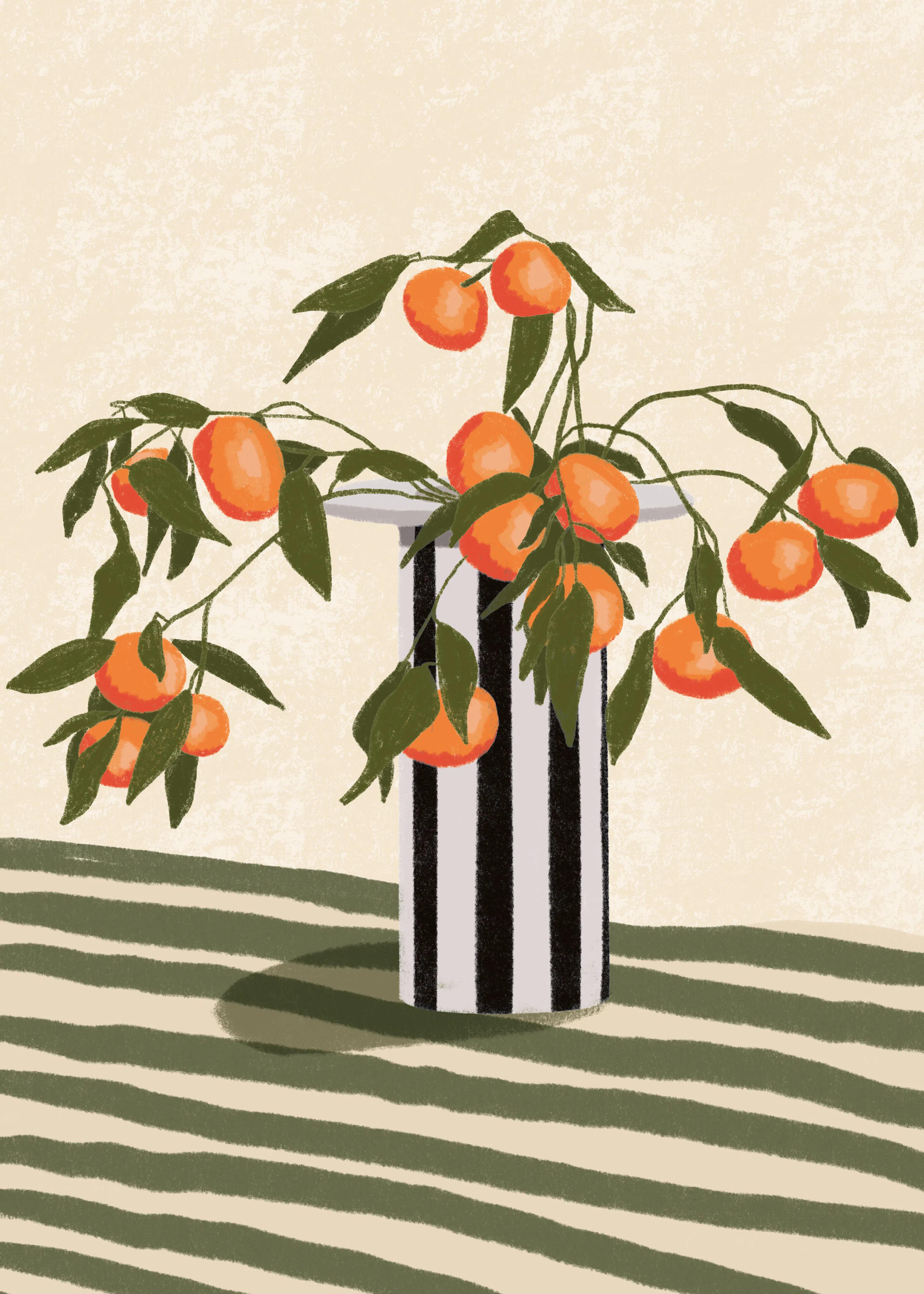 Peach Still Life Poster 0