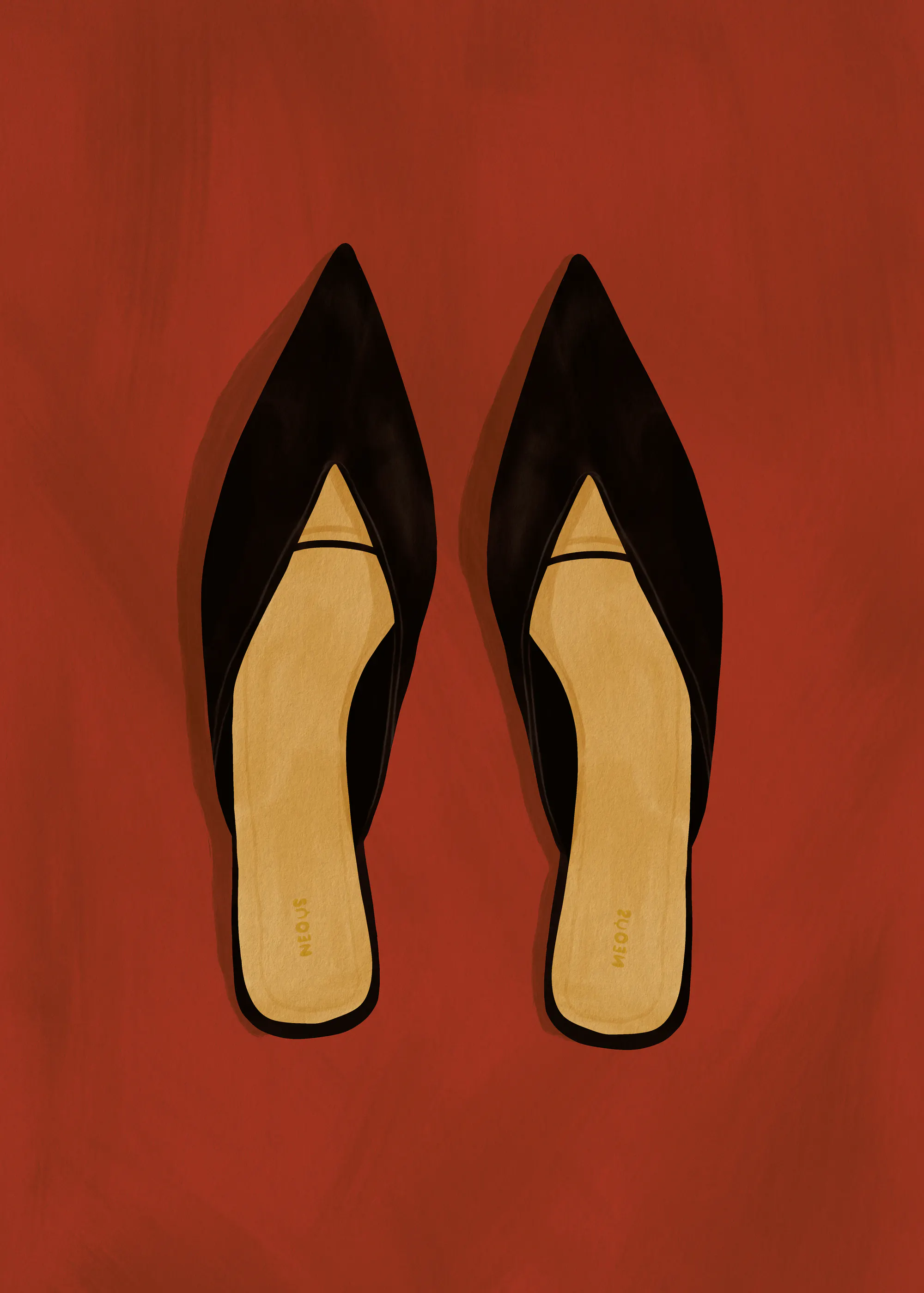 Burgundy Classic Elegance Poster 0